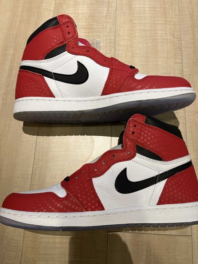 Spiderman × Nike Air Jordan 1 Origin Story "Gym Red/White/Photo Blue/Black"