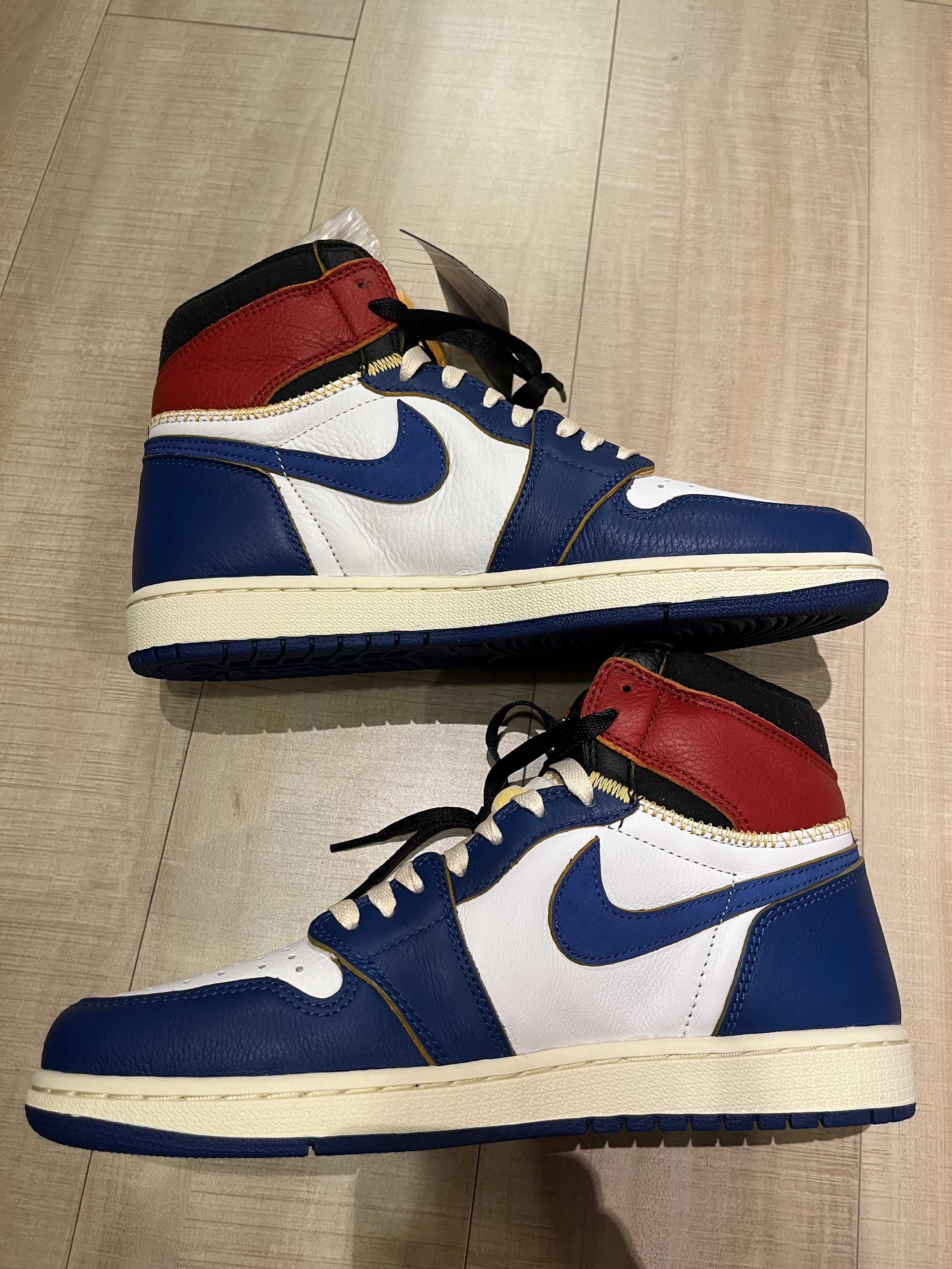 Union × Nike Air Jordan 1 Retro High OG NRG "Storm Blue/Varsity Red"
