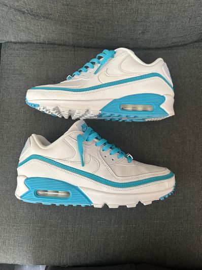 UNDEFEATED × Nike Air Max 90 "White/Blue"