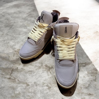 A Ma Maniere × Nike Women's Air Jordan 4 Retro OG SP "Fossil Stone/WYWS"