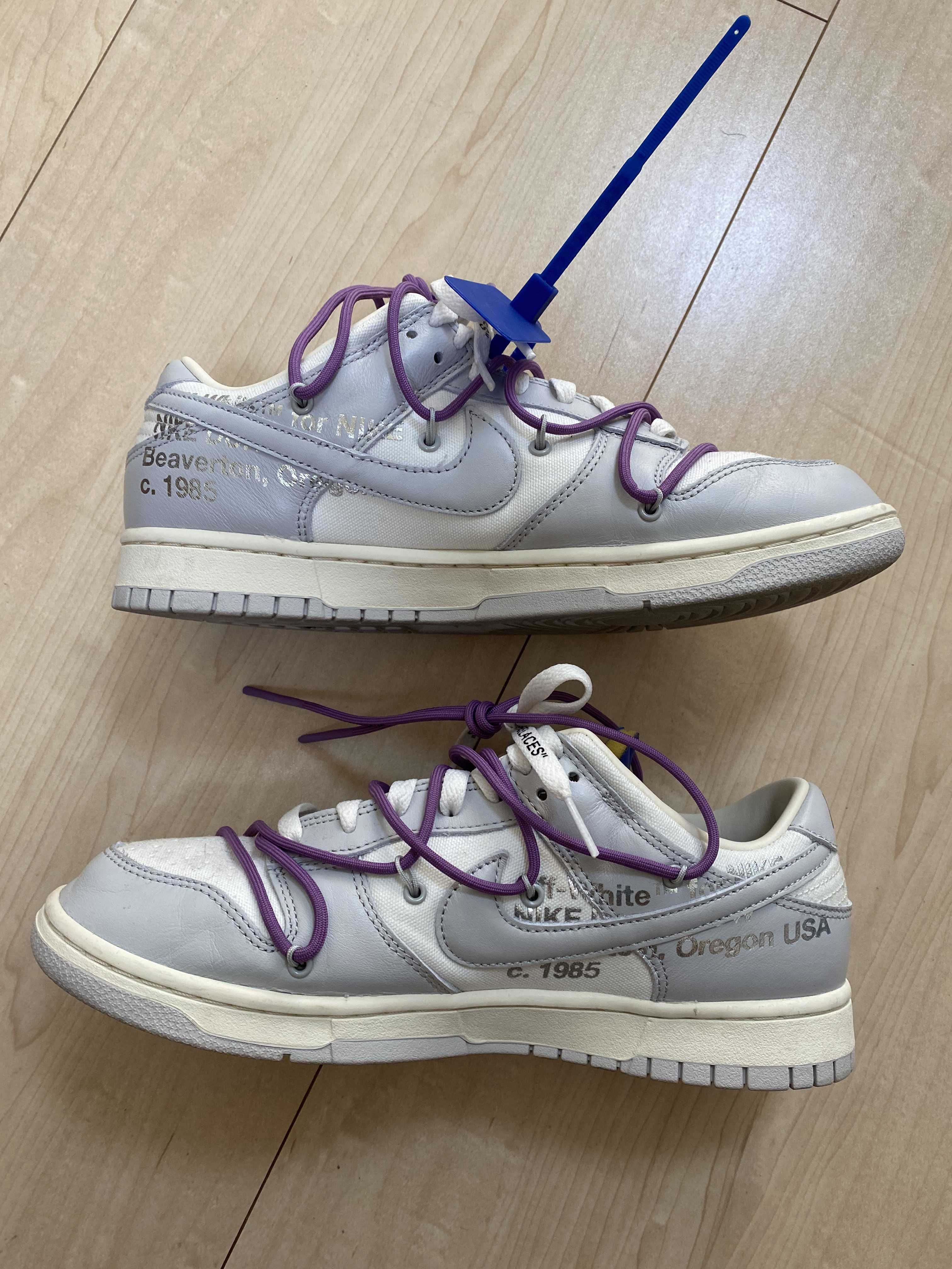 Off-White × Nike Dunk Low 1 of 50 "Lot.48" 