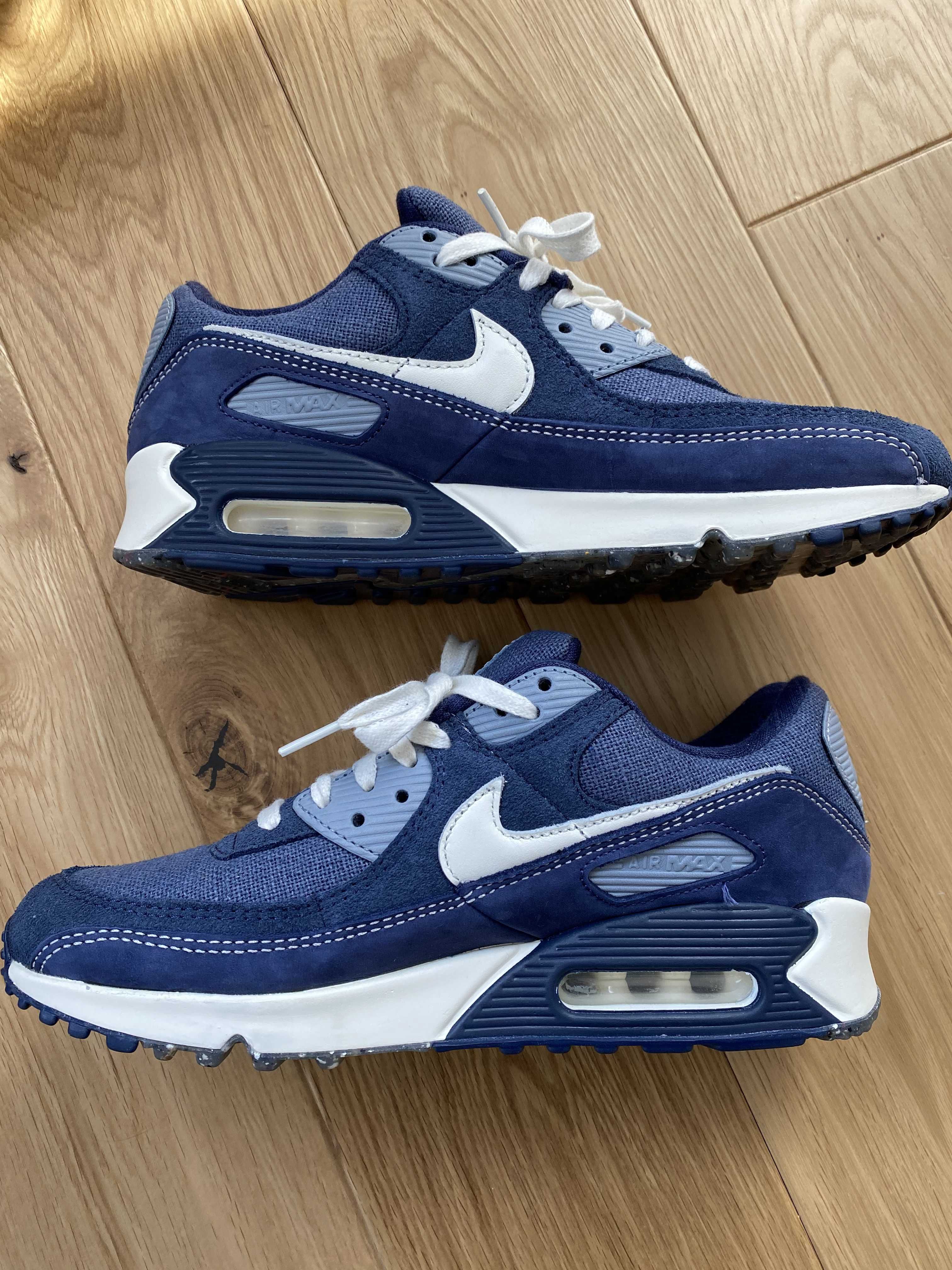 NIKE AIR MAX 90 "DIFFUSED BLUE/SAIL/MIDNIGHT NAVY/OBSIDIAN MIST"