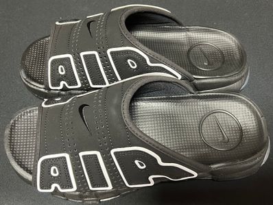 Nike Air More Uptempo Slide "Black" (DV2132-001/DV2137-001)