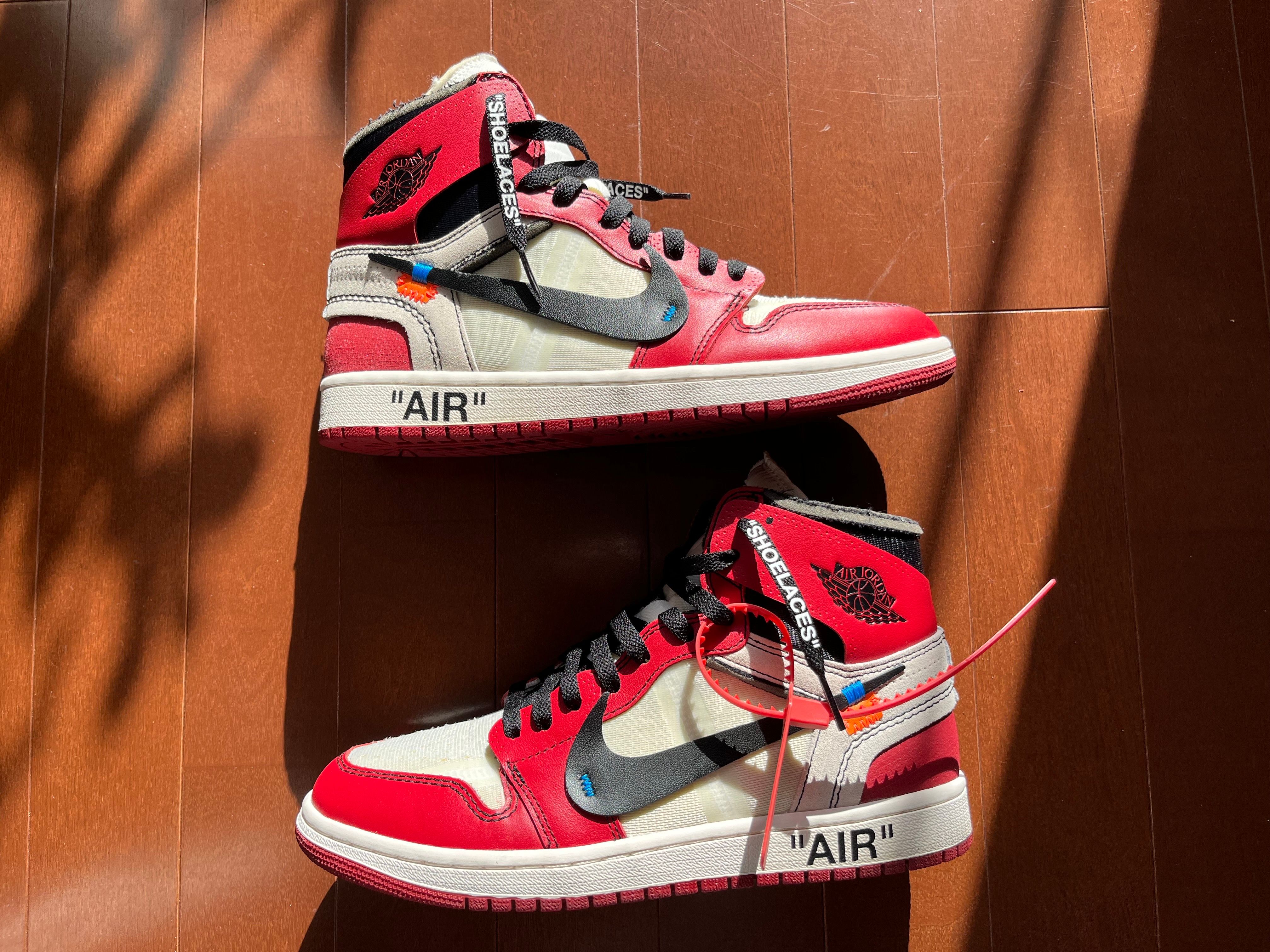 Off-White × Nike Air Jordan 1 Retro High The Ten "Chicago"