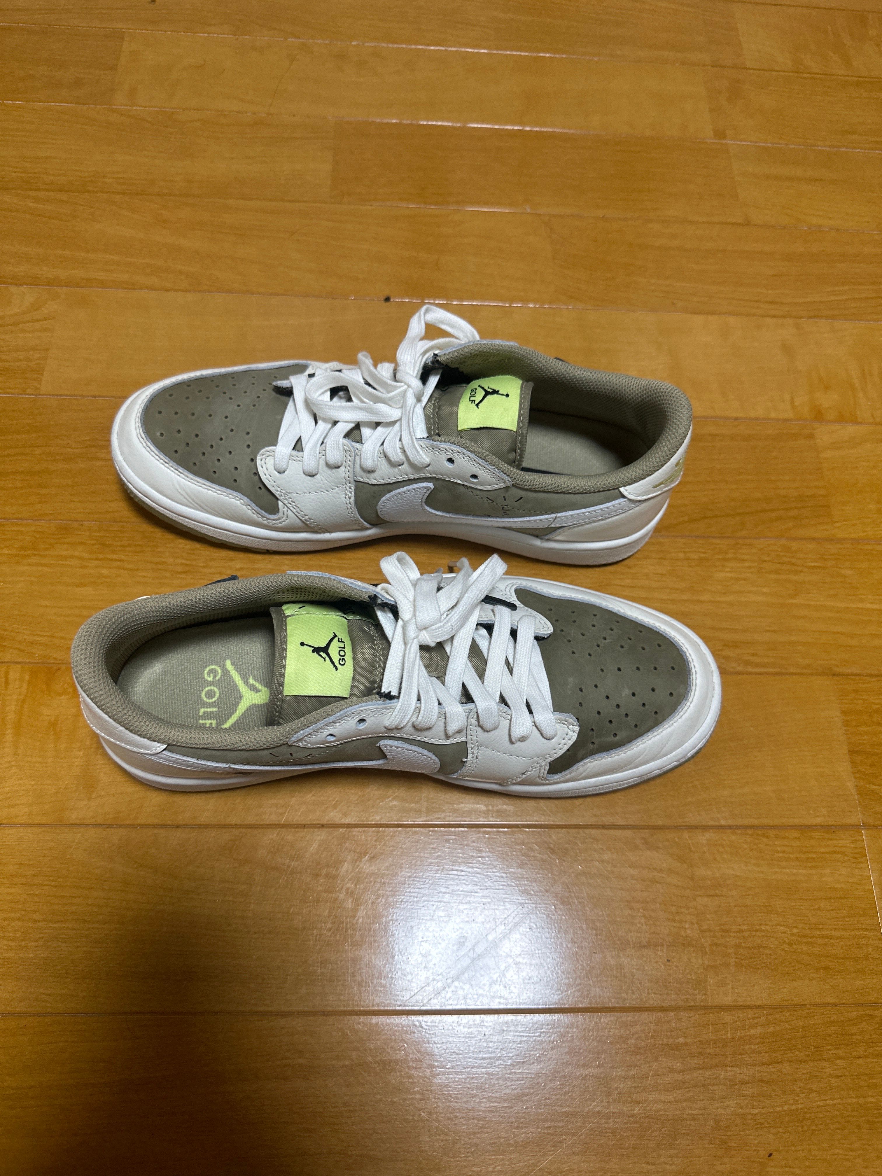 Travis Scott × Nike Air Jordan 1 Low Golf NRG "Neutral Olive"