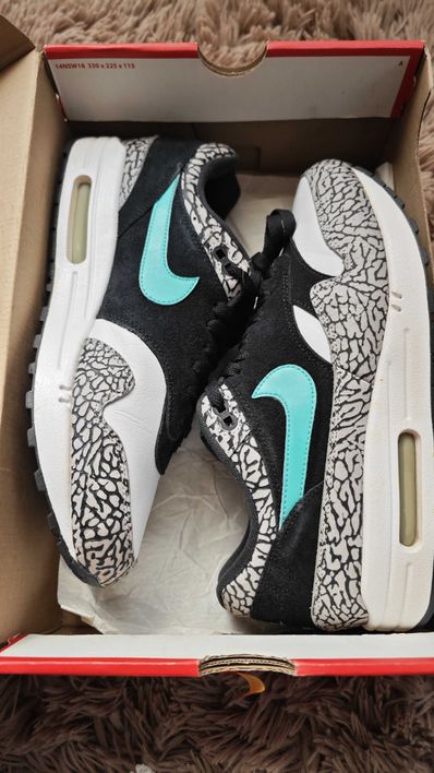 atmos × Nike Air Max 1 Premium Retro "Elephant/Safari" (2017)