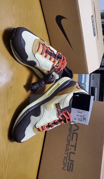 Travis Scott × Nike Air Max 1 "CACT.US Brown"