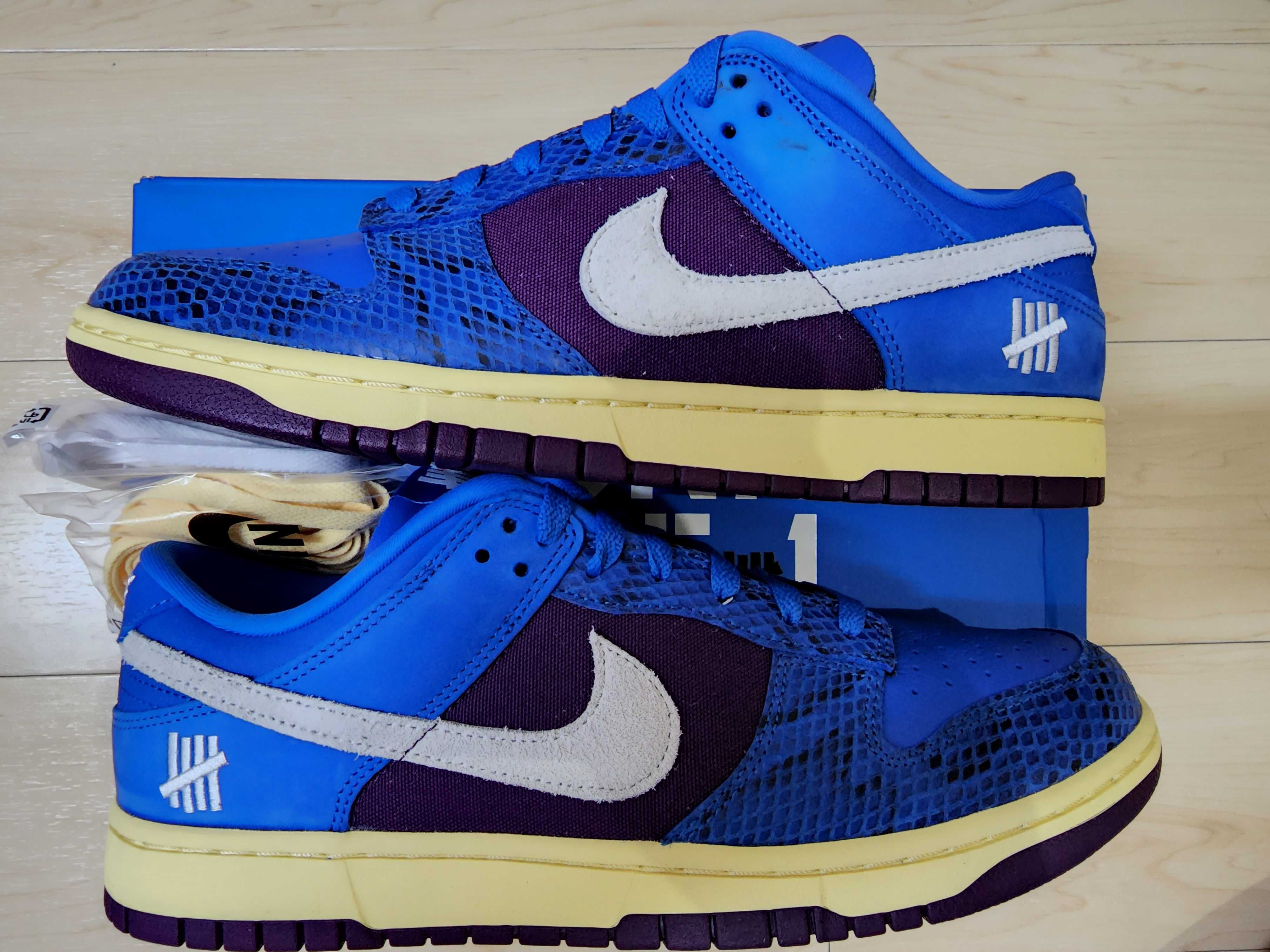 UNDEFEATED × Nike Dunk Low SP "Royal"
