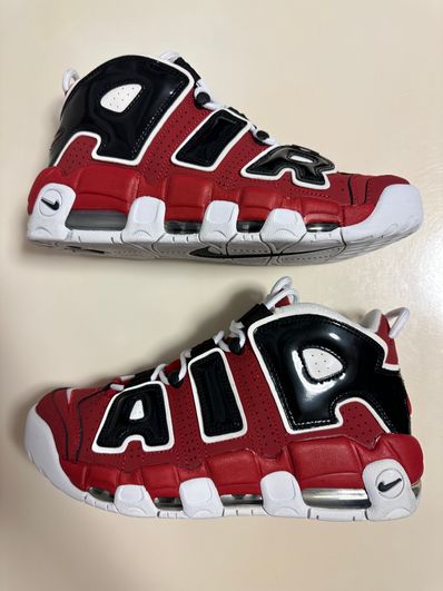 Nike Air More Uptempo ’96 "Black and Varsity Red" (2021)
