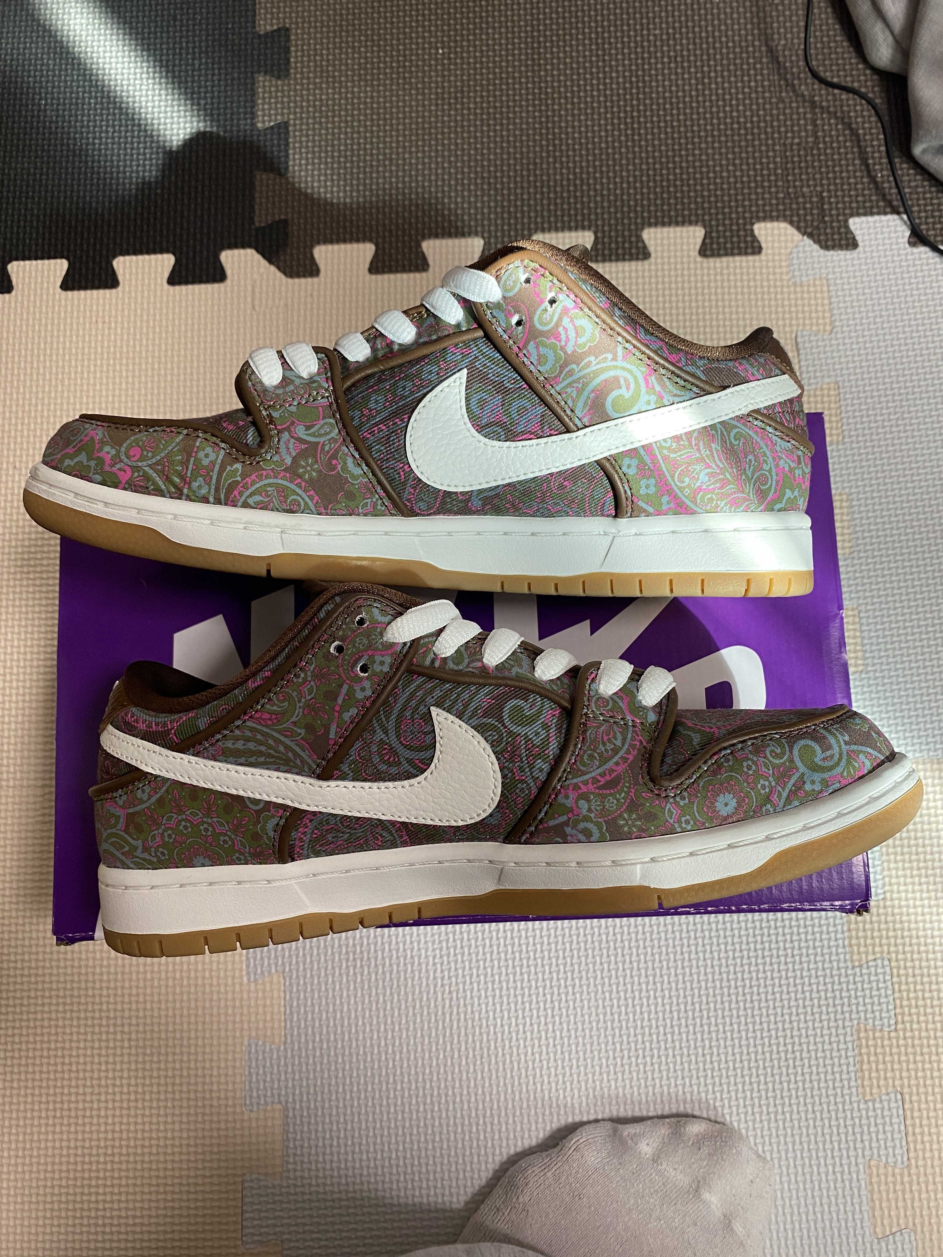Nike SB Dunk Low PRM "Brown Paisley"