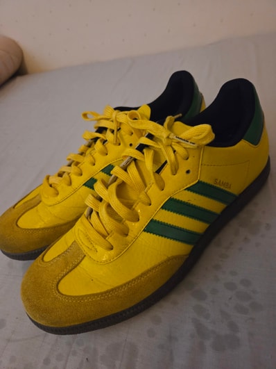 adidas Samba Golf Full Grain Leather "Night Indigo/Cloud White/Blue Bird"