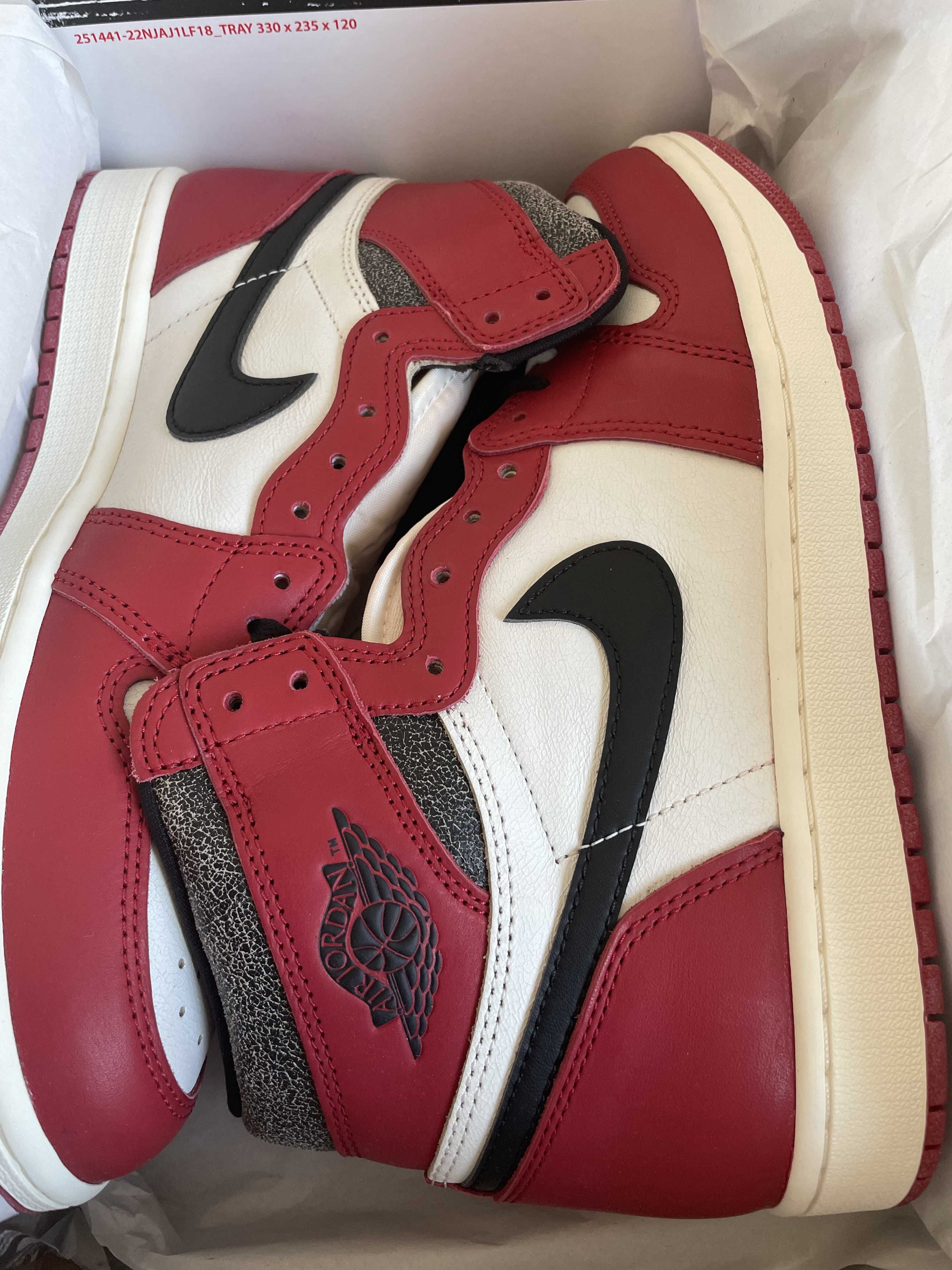 Nike Air Jordan 1 High OG "Lost & Found/Chicago"