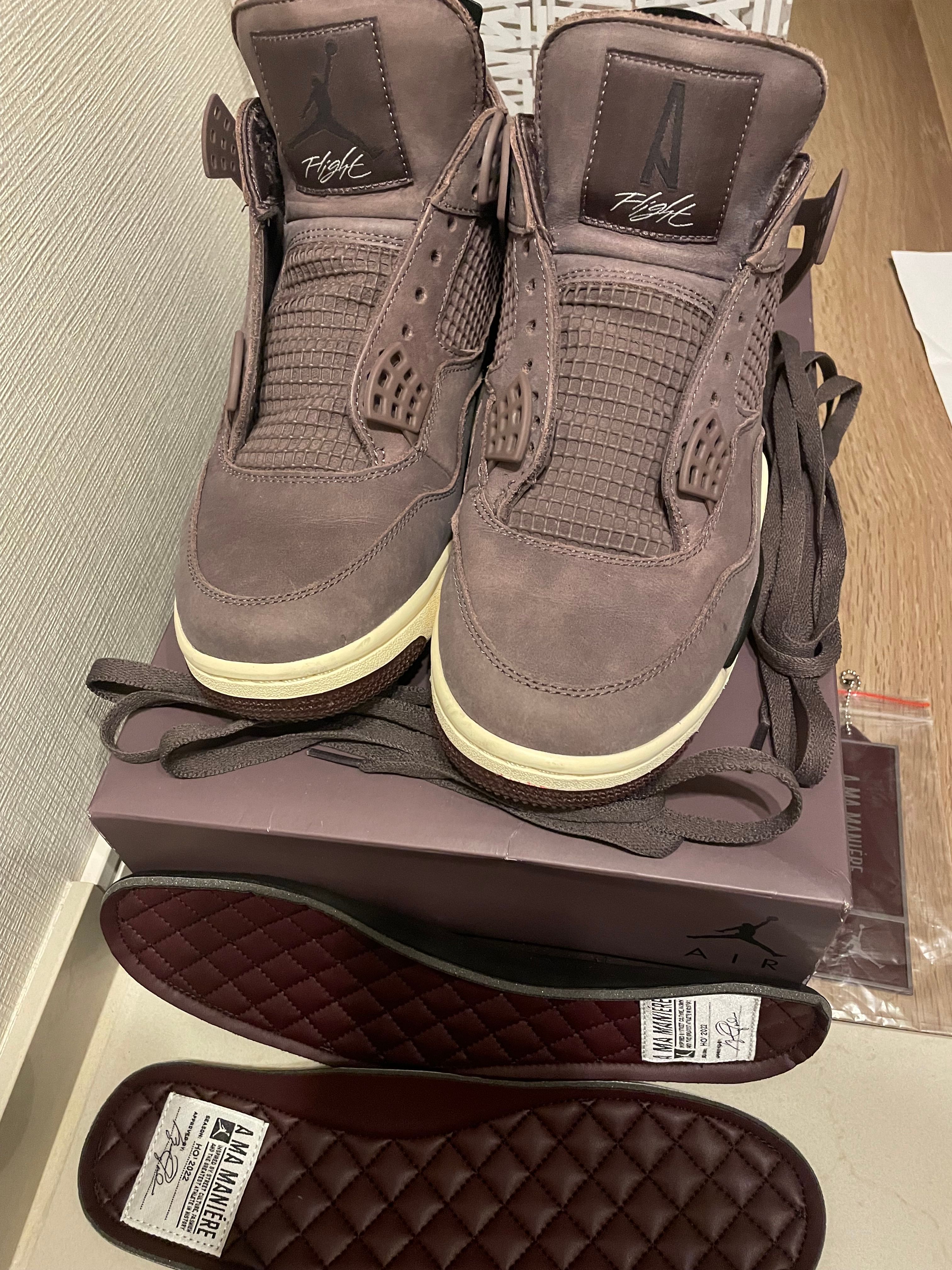 A Ma Maniere × Nike Air Jordan 4 "Violet Ore"