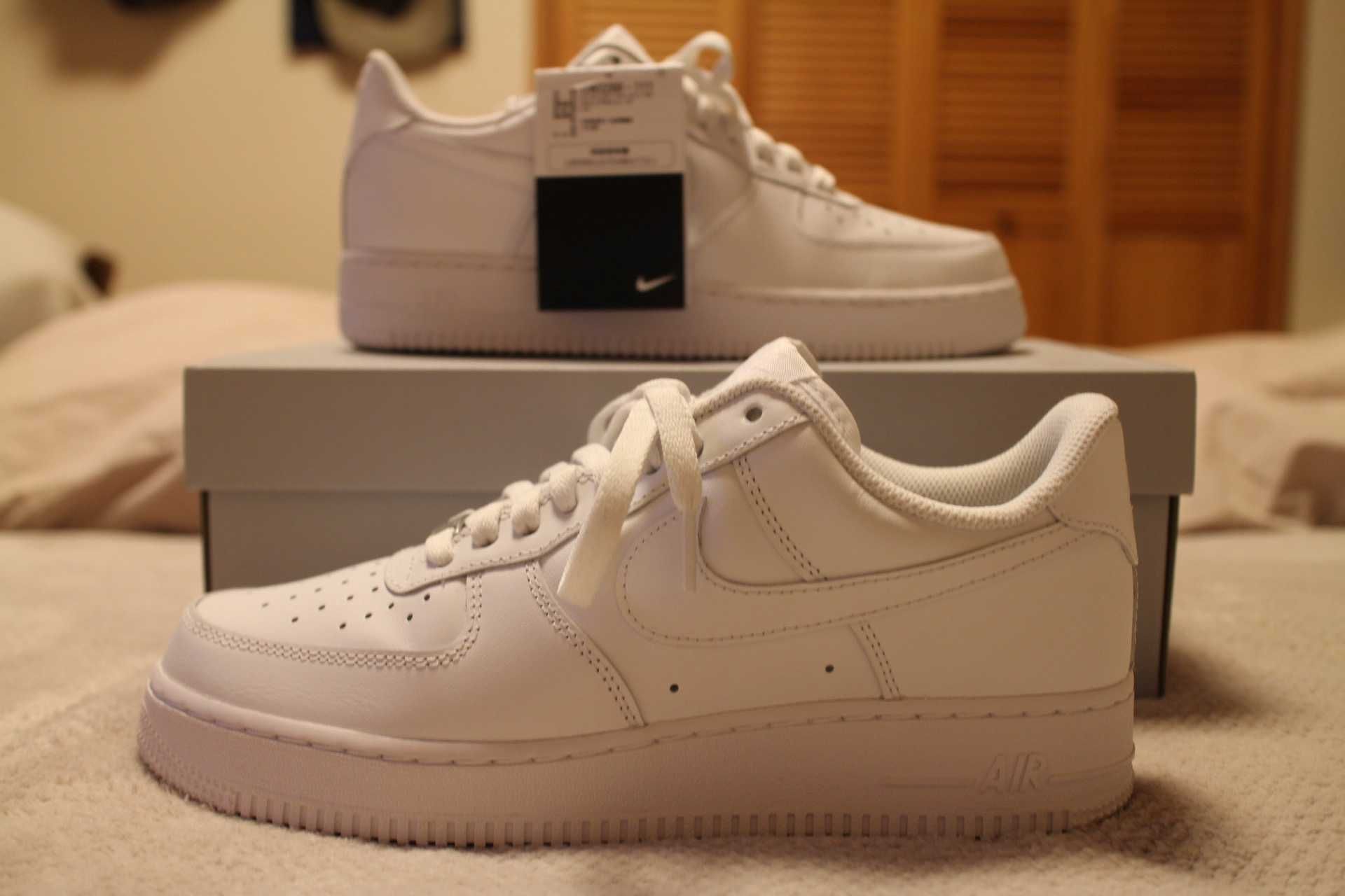 Nike Air Force 1 Low '07 "White/White"