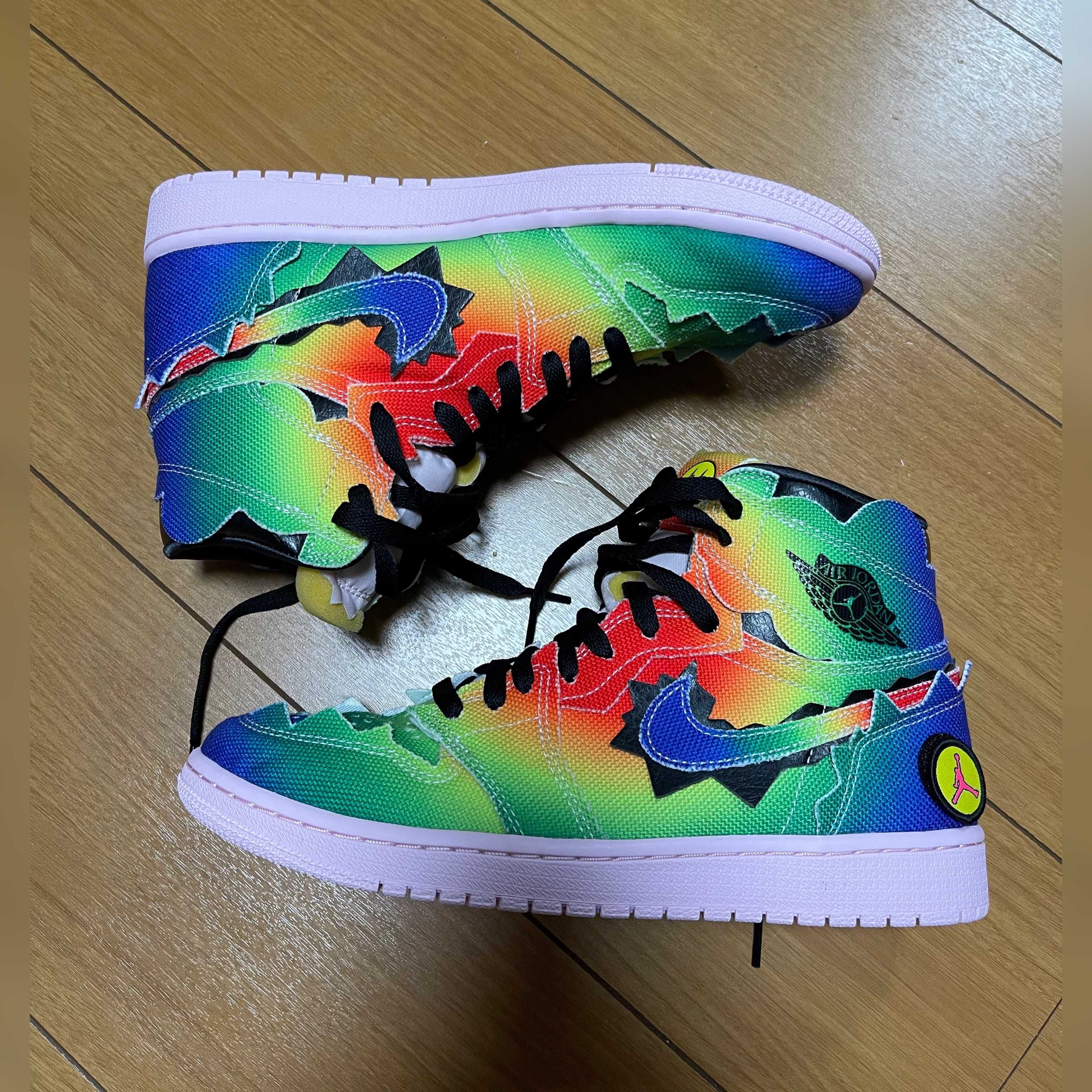 J Balvin × Nike Air Jordan 1 High OG "Rainbow"
