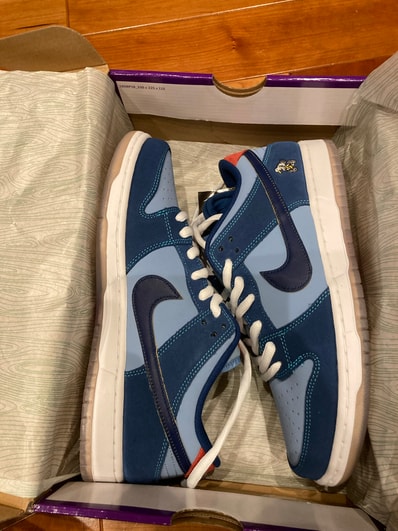 Why So Sad? × Nike SB Dunk Low "Coastal Blue/Speed Yellow-University Red"