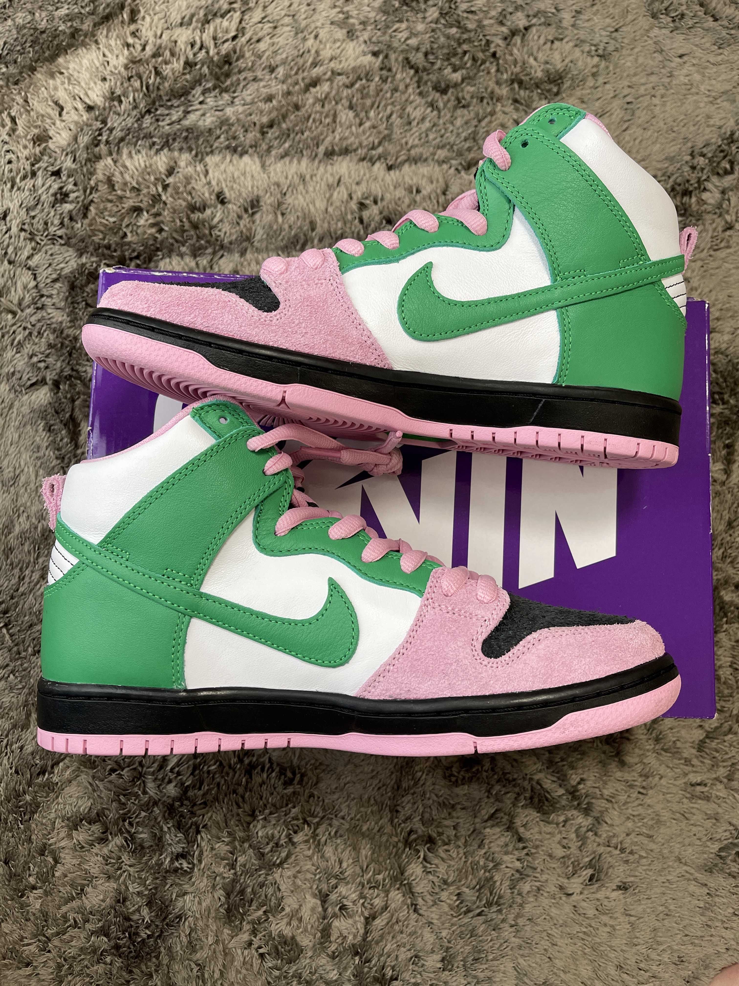 Nike SB Dunk High Pro PRM "Invert Celtics"