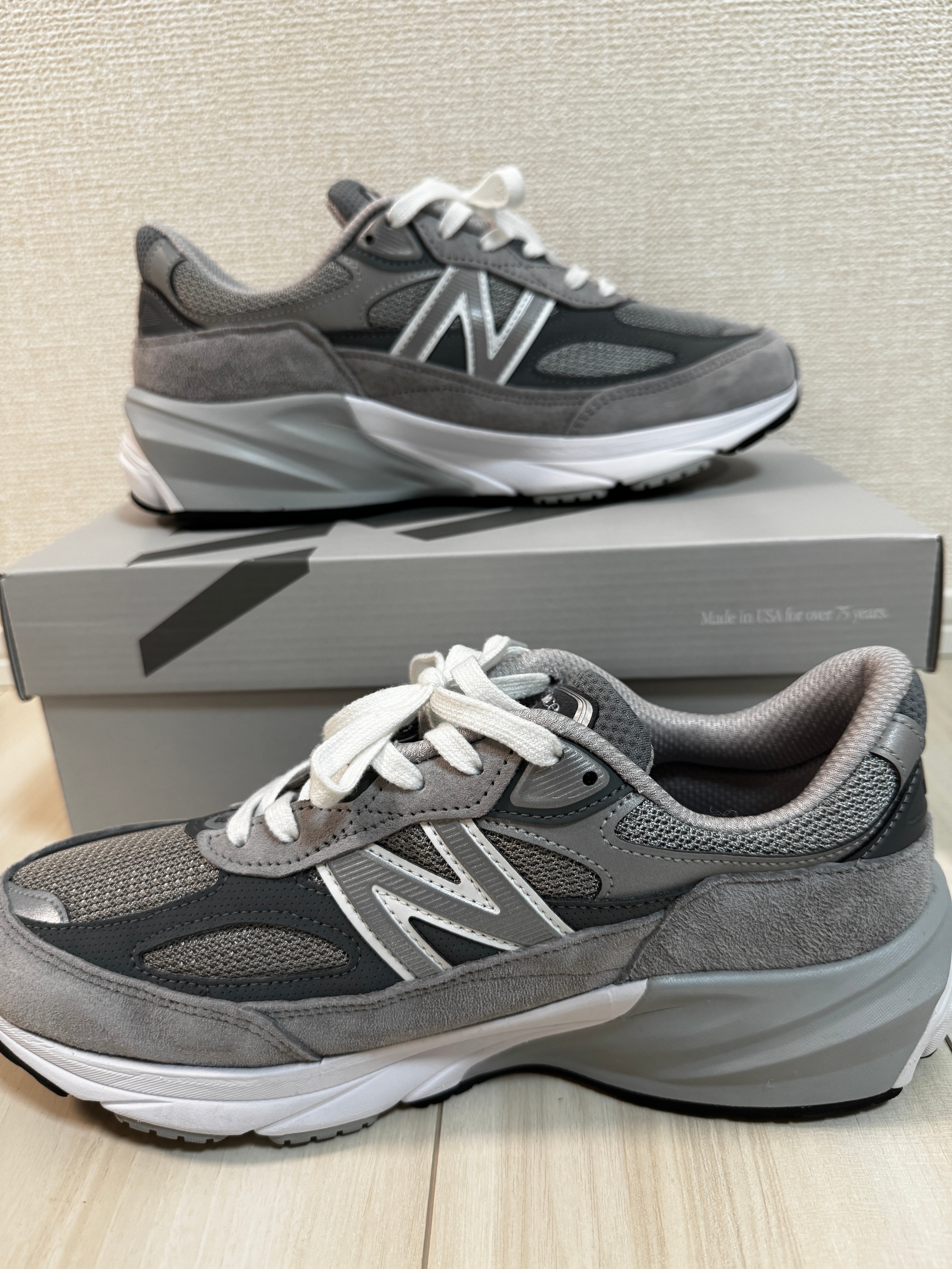 ニューバランス 990V6 "グレー" (ヒールロゴ NB)