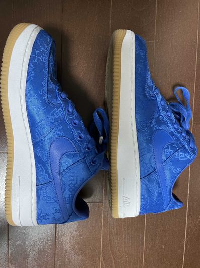 CLOT × Nike Air Force 1 Low "Blue"