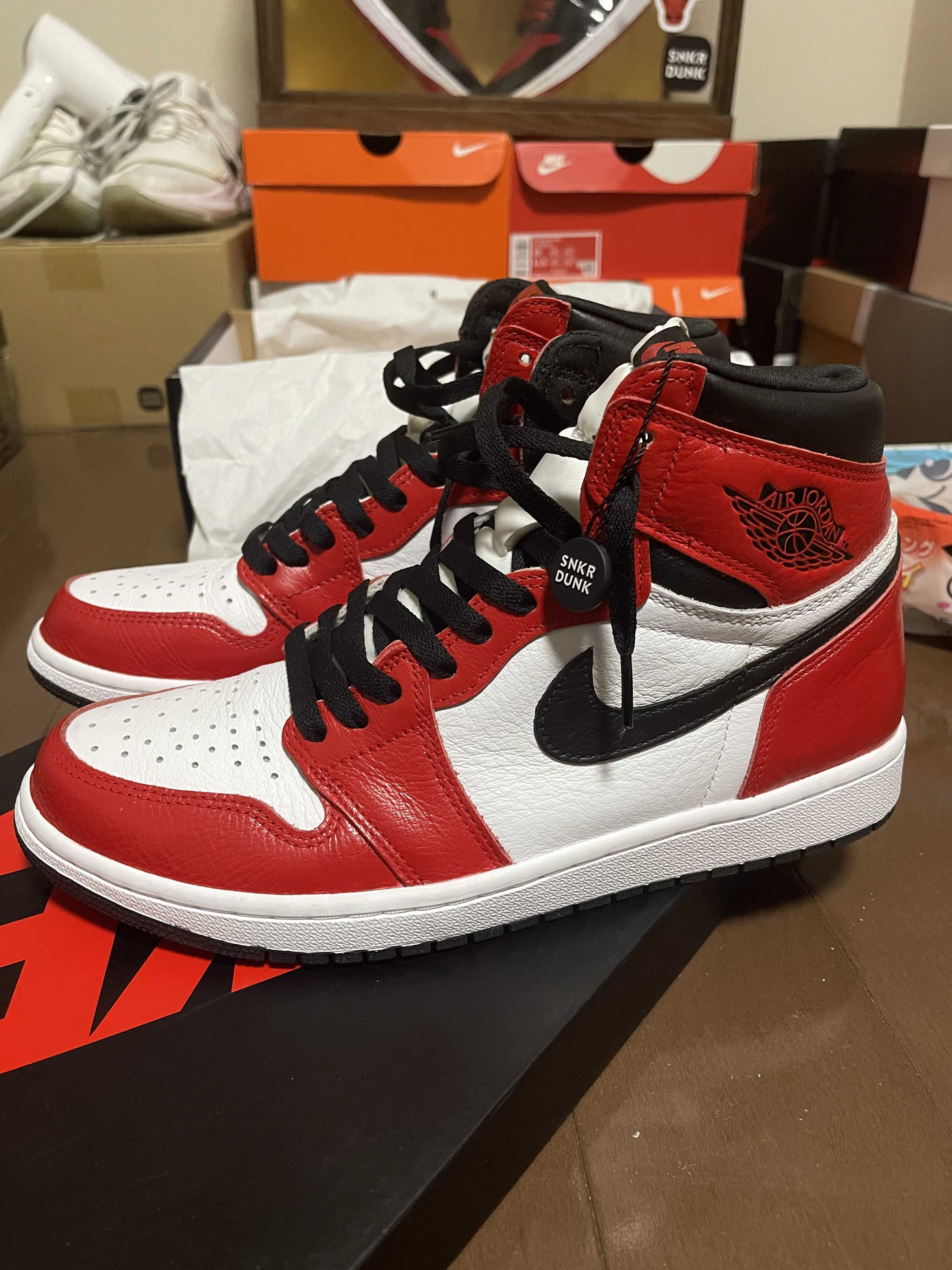 Nike Air Jordan 1 High OG "Light Fusion Red"