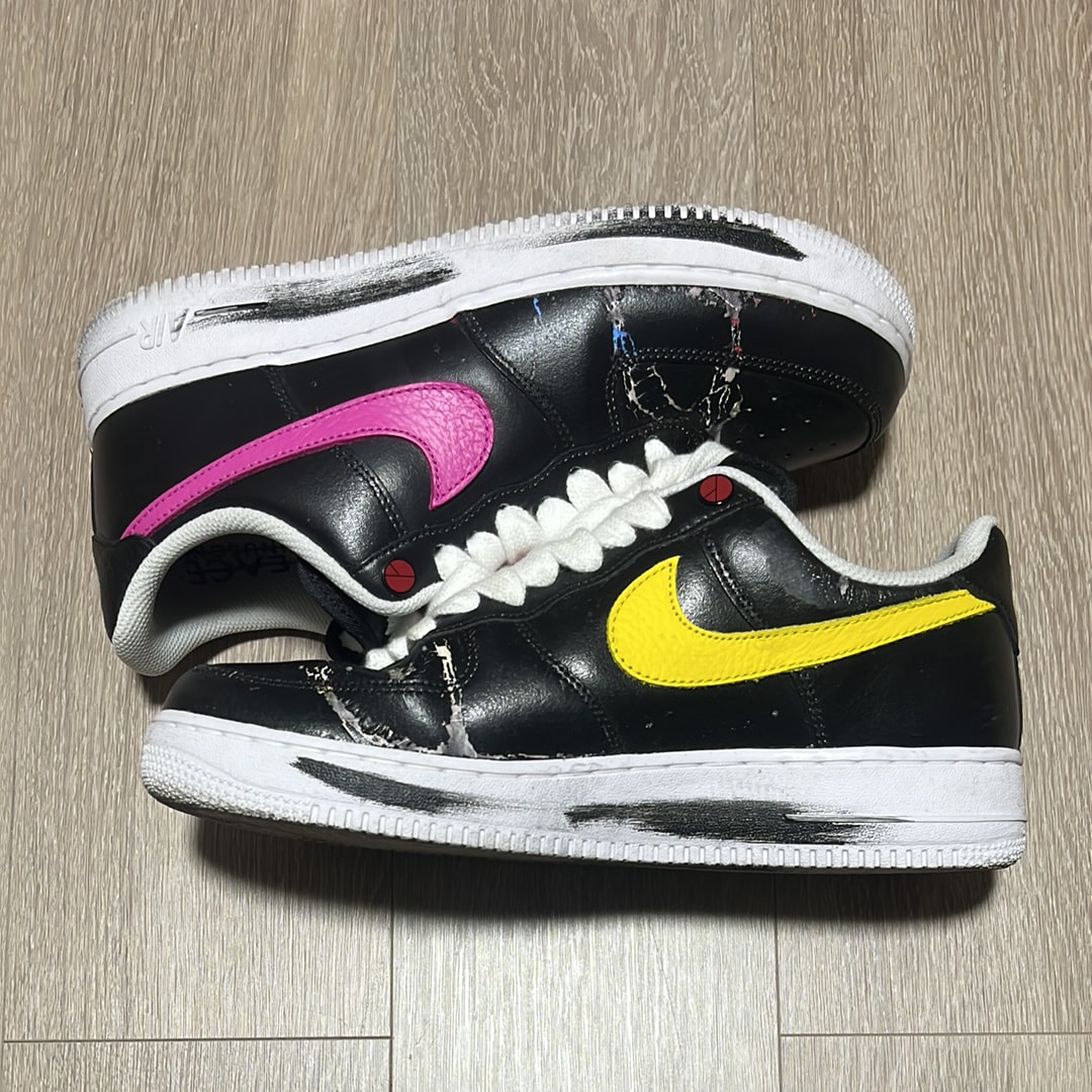 PEACEMINUSONE × Nike Air Force 1 Low '07 Para-Noise 3.0 "Black and Multi-Color" / G-DRAGON