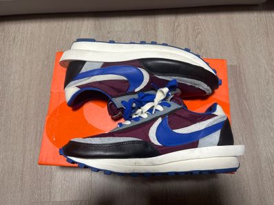 UNDERCOVER × sacai × Nike LD Waffle "Night Maroon/Pale Ivory-Ground Grey-Team Royal"