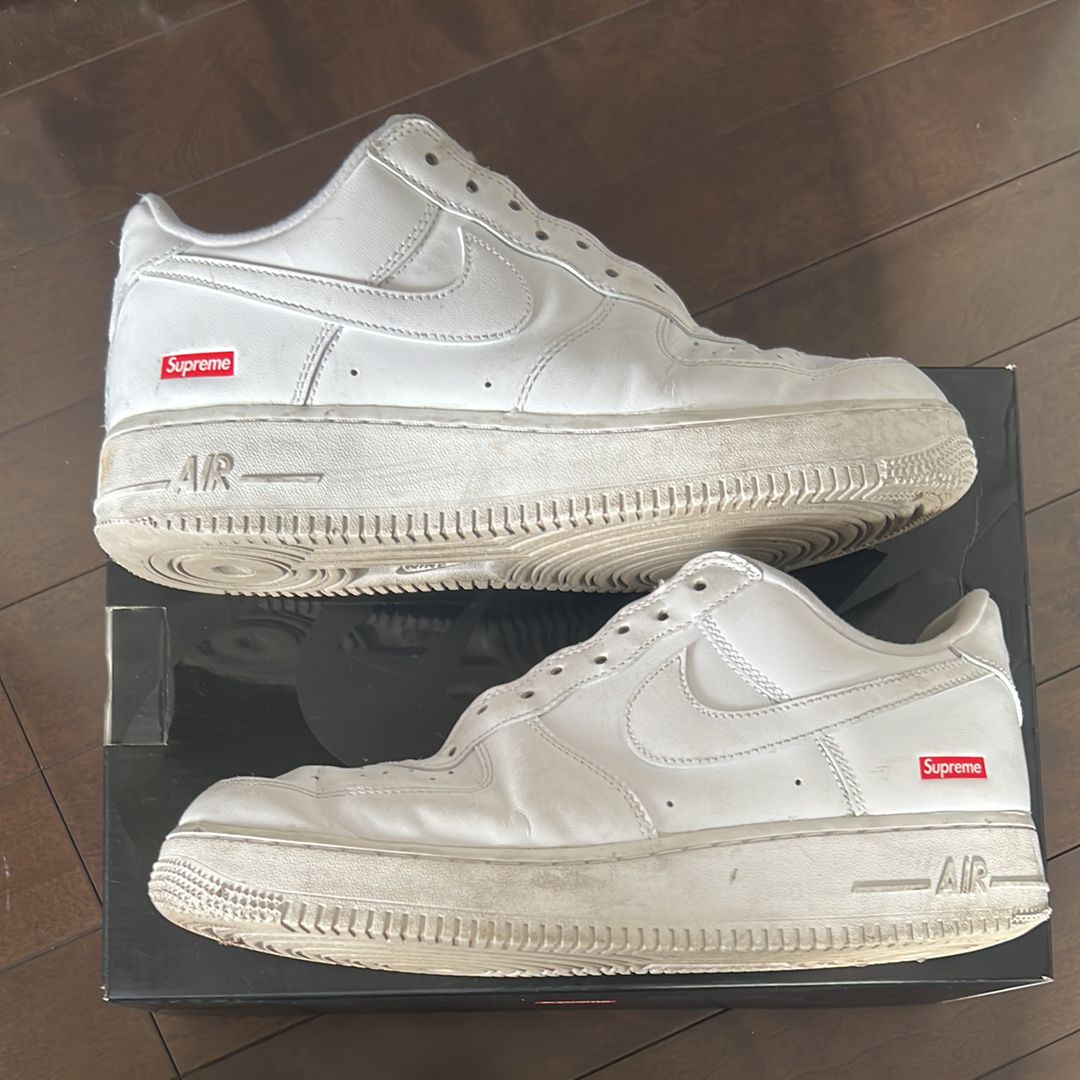 Supreme × Nike Air Force 1 Low "White"