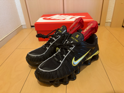 Nike Shox TL "Black/Dynamic Yellow/Metallic Silver"