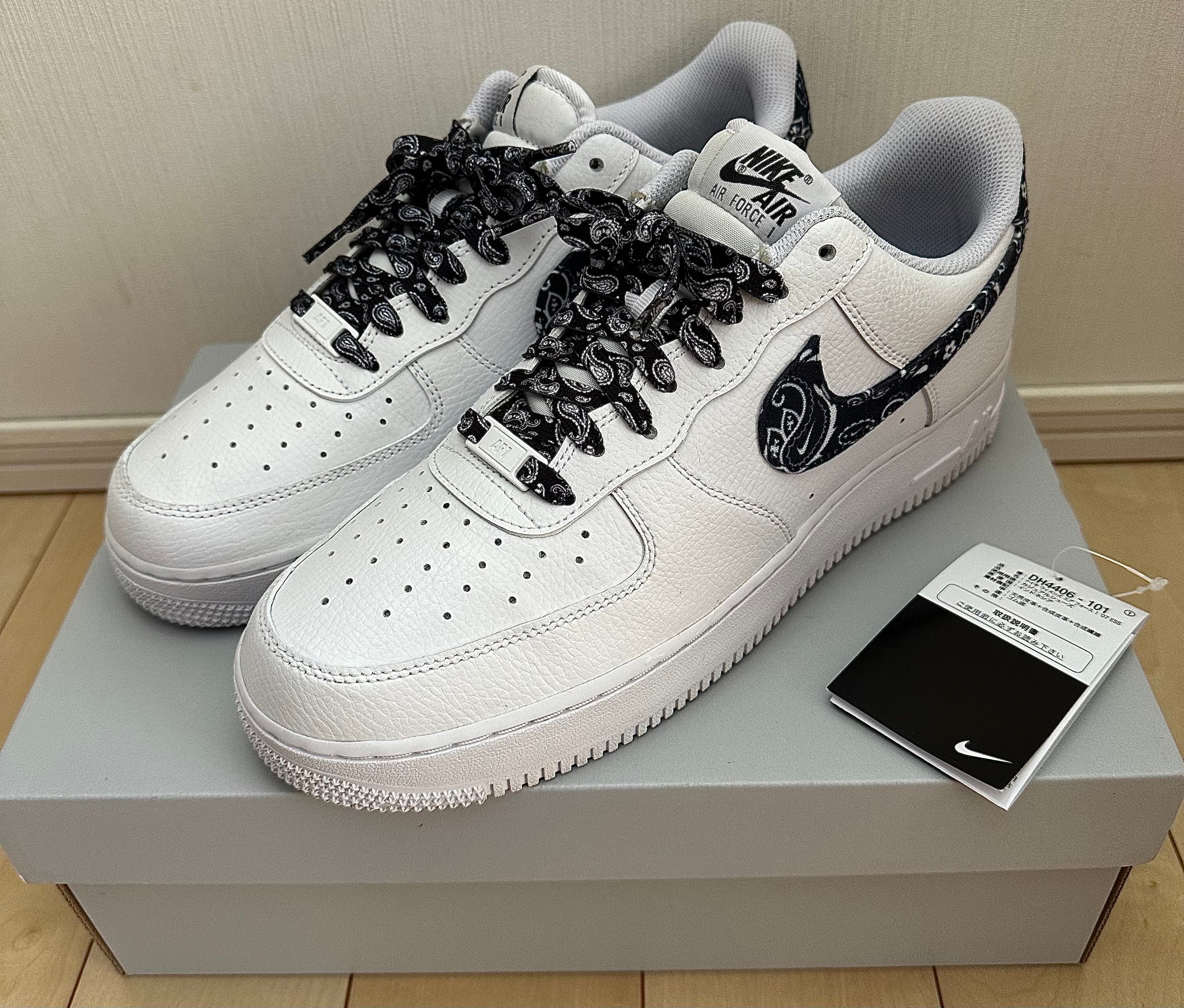 Nike Women's Air Force 1 Low '07 Essential "Black Paisley"