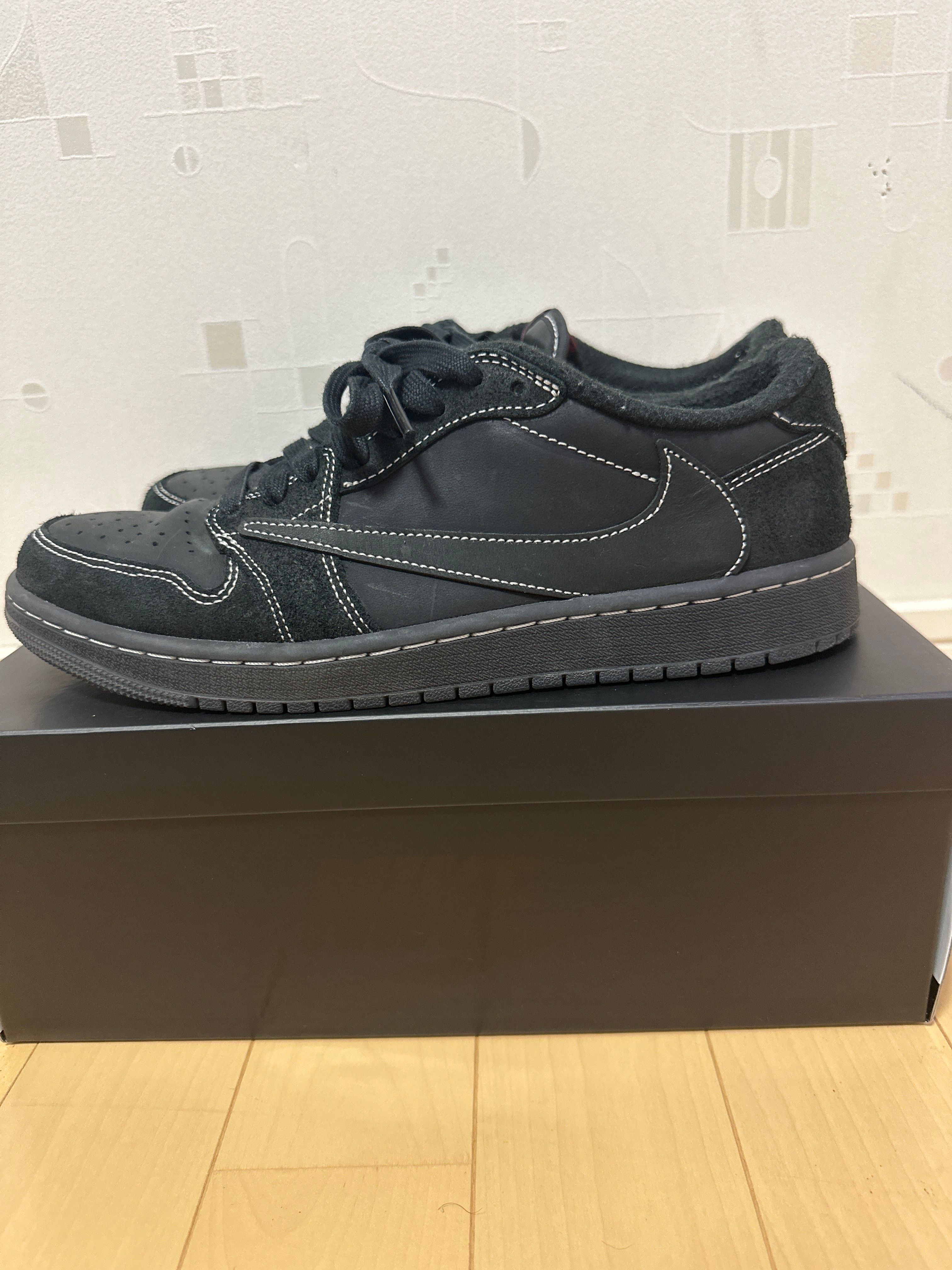 Travis Scott × Nike Air Jordan 1 Low OG SP "Black Phantom"