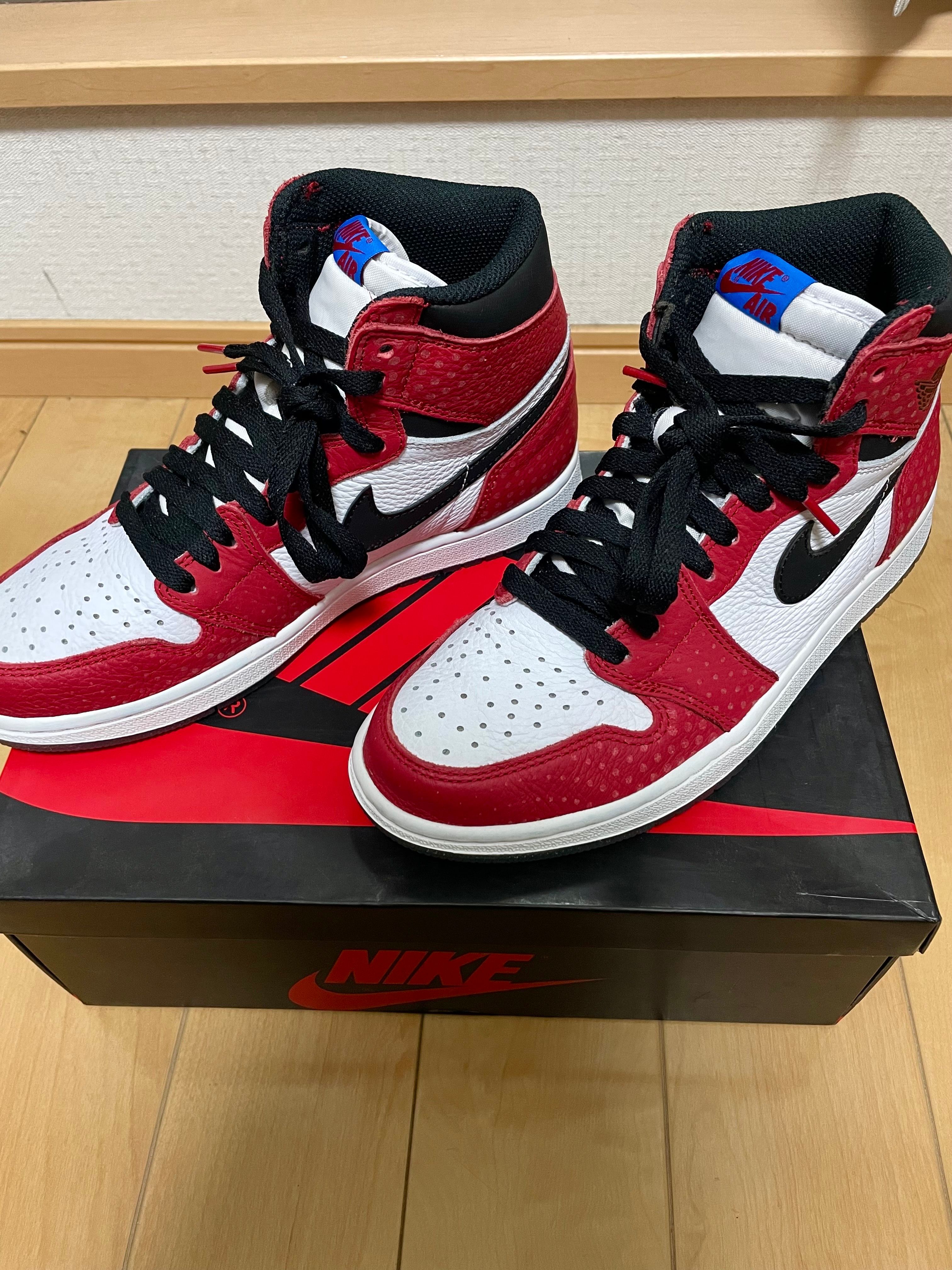 Spiderman × Nike Air Jordan 1 Origin Story "Gym Red/White/Photo Blue/Black"