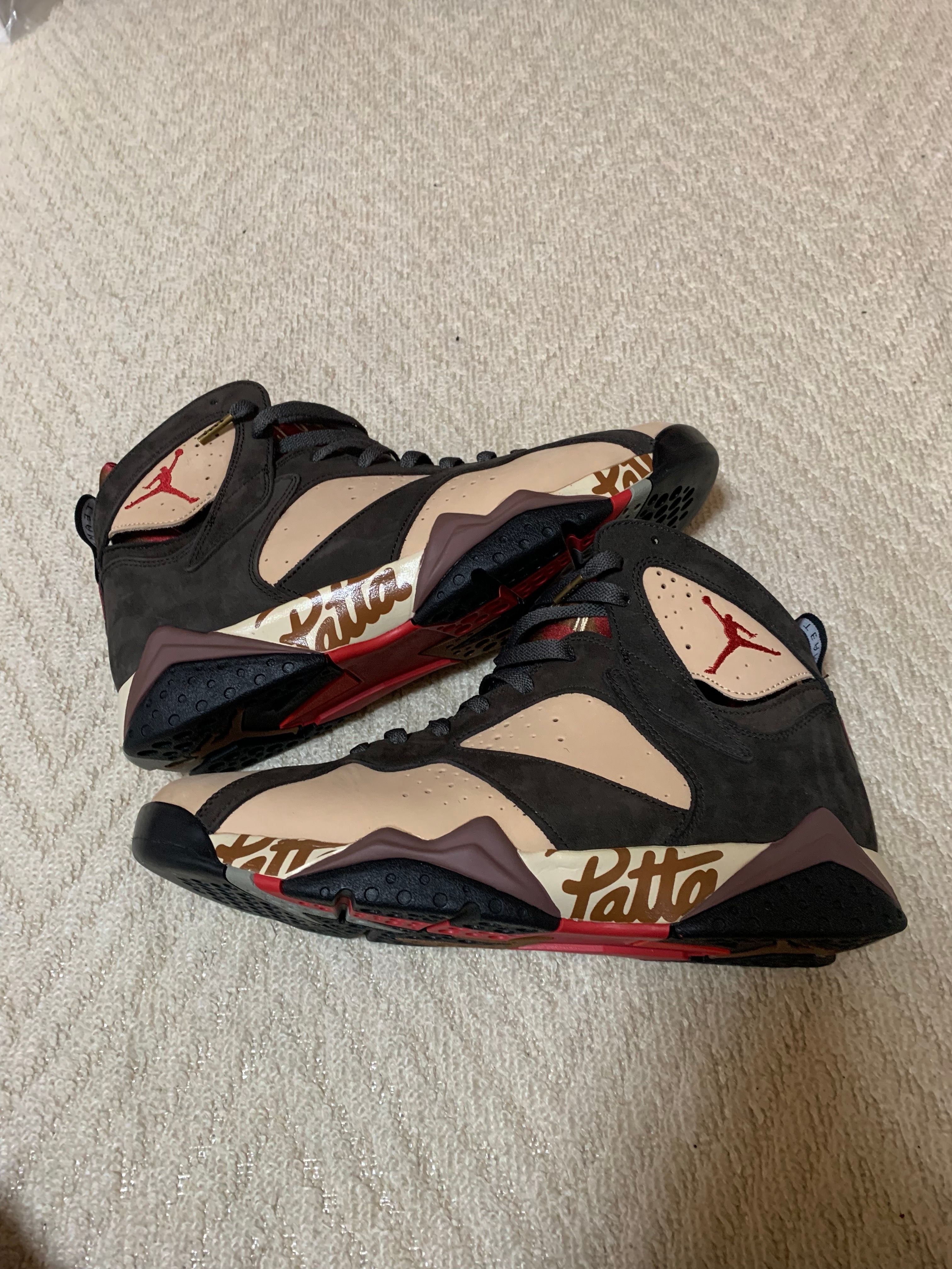 Patta × Nike Air Jordan 7 OG "Brown"