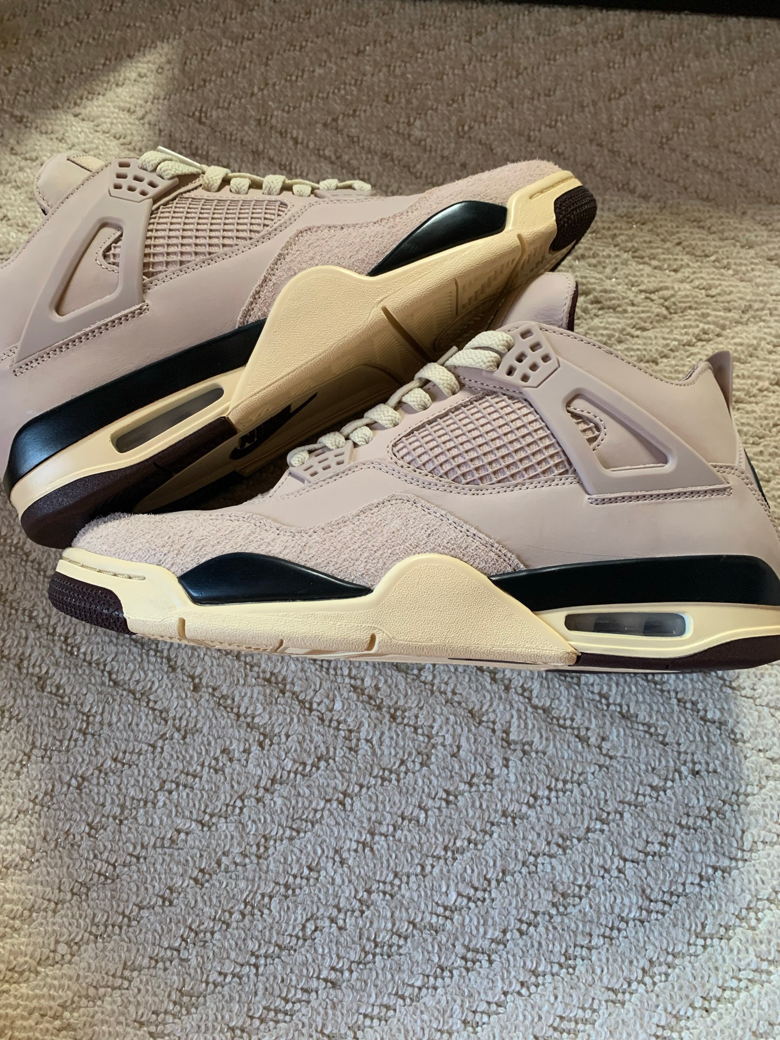 A Ma Maniere × Nike Women's Air Jordan 4 Retro OG SP "Fossil Stone/WYWS"