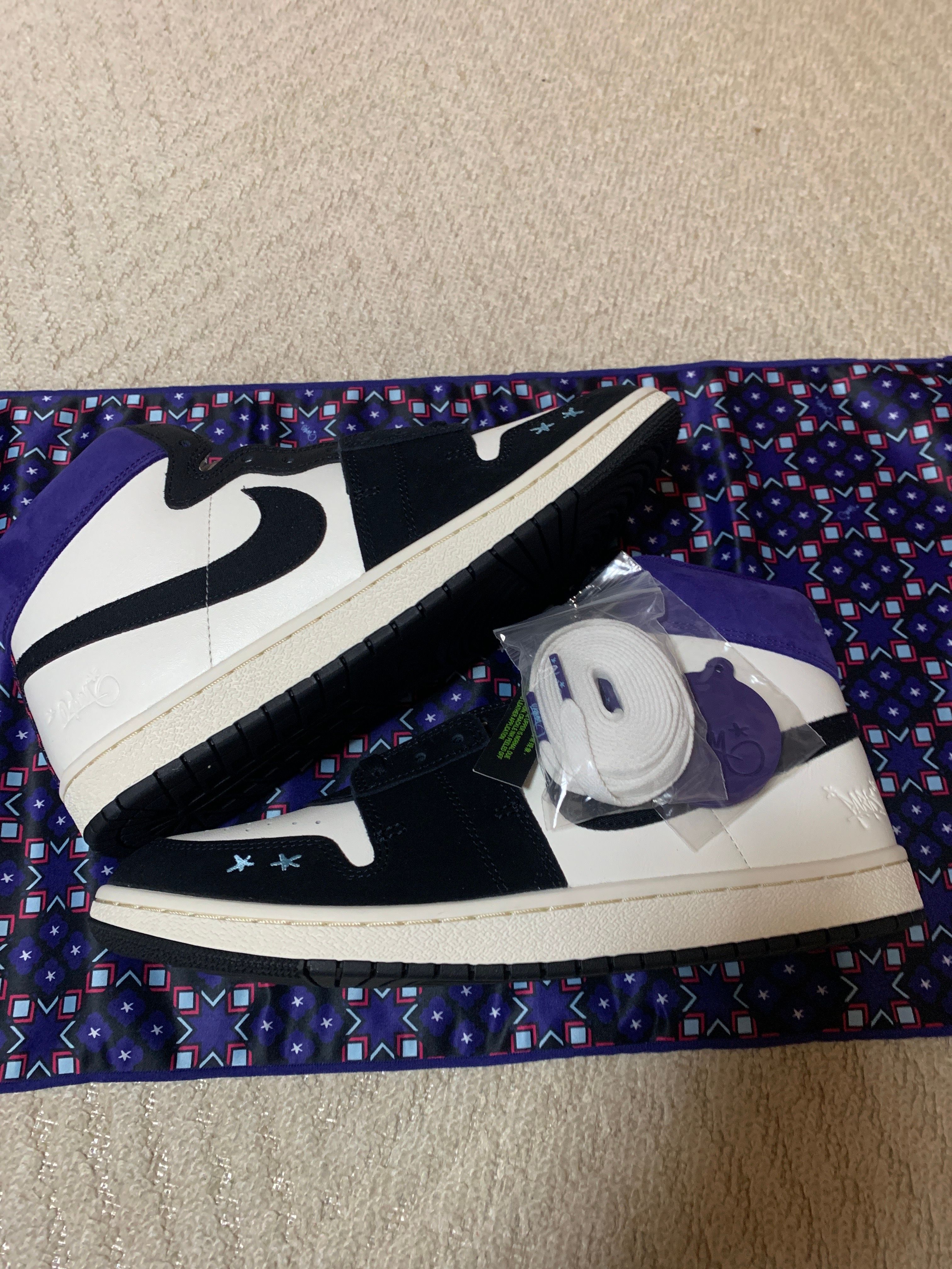 Opium Paris × Nike Women's Jordan Air Ship SP "Sail/Blue Chill/Black"