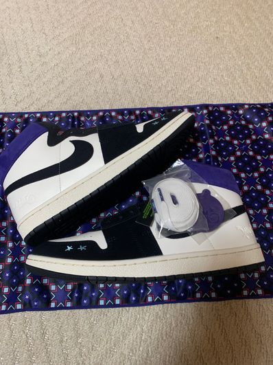 Opium Paris × Nike Women's Jordan Air Ship SP "Sail/Blue Chill/Black"