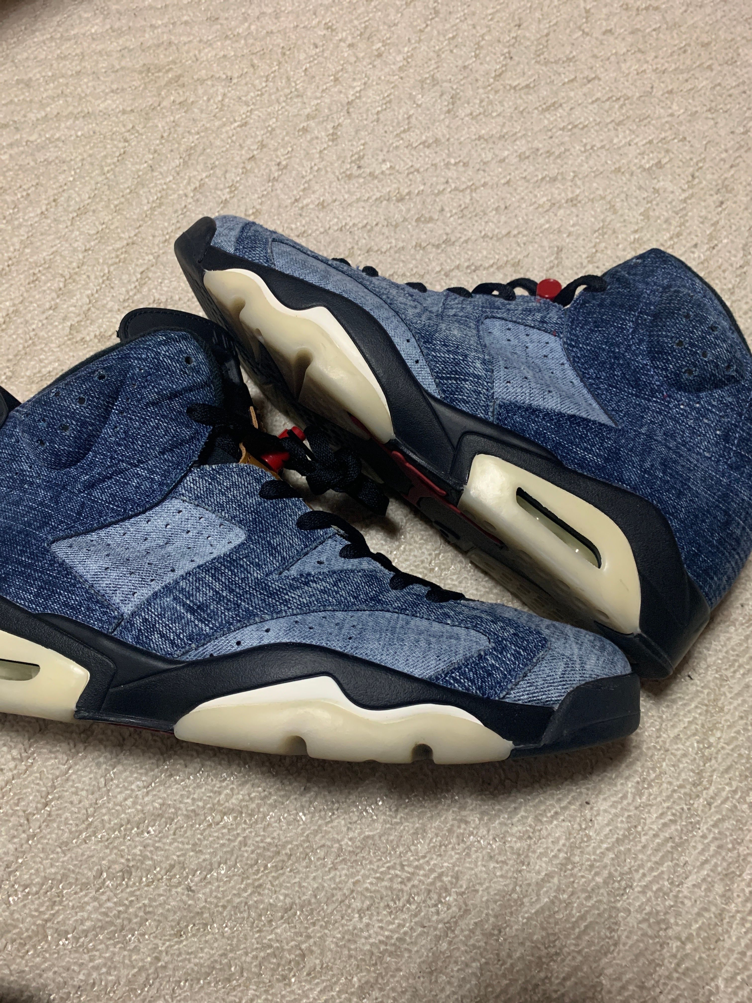 NIKE AIR JORDAN 6 "WASHED DENIM"
