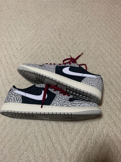 Nike Air Jordan 1 Retro Low OG "Black Cement"