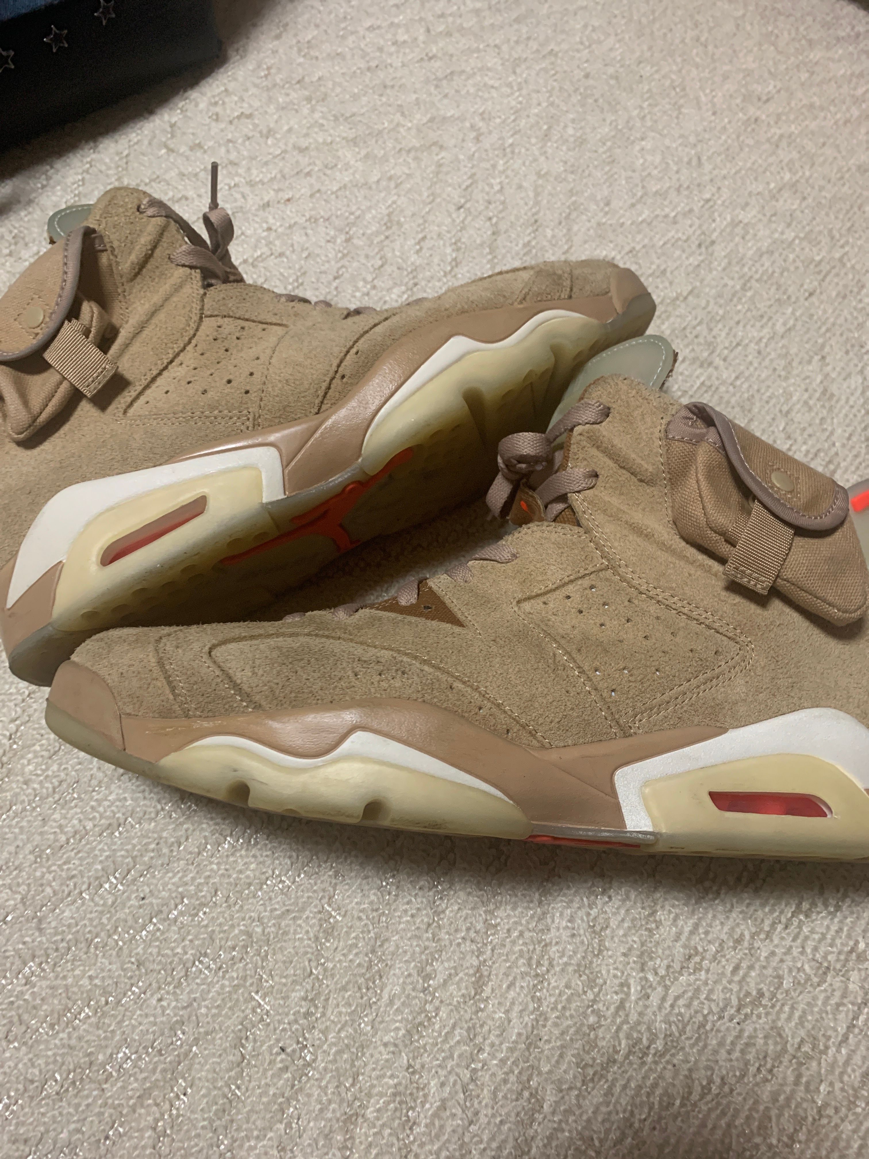 Travis Scott × Nike Air Jordan 6 "British Khaki"