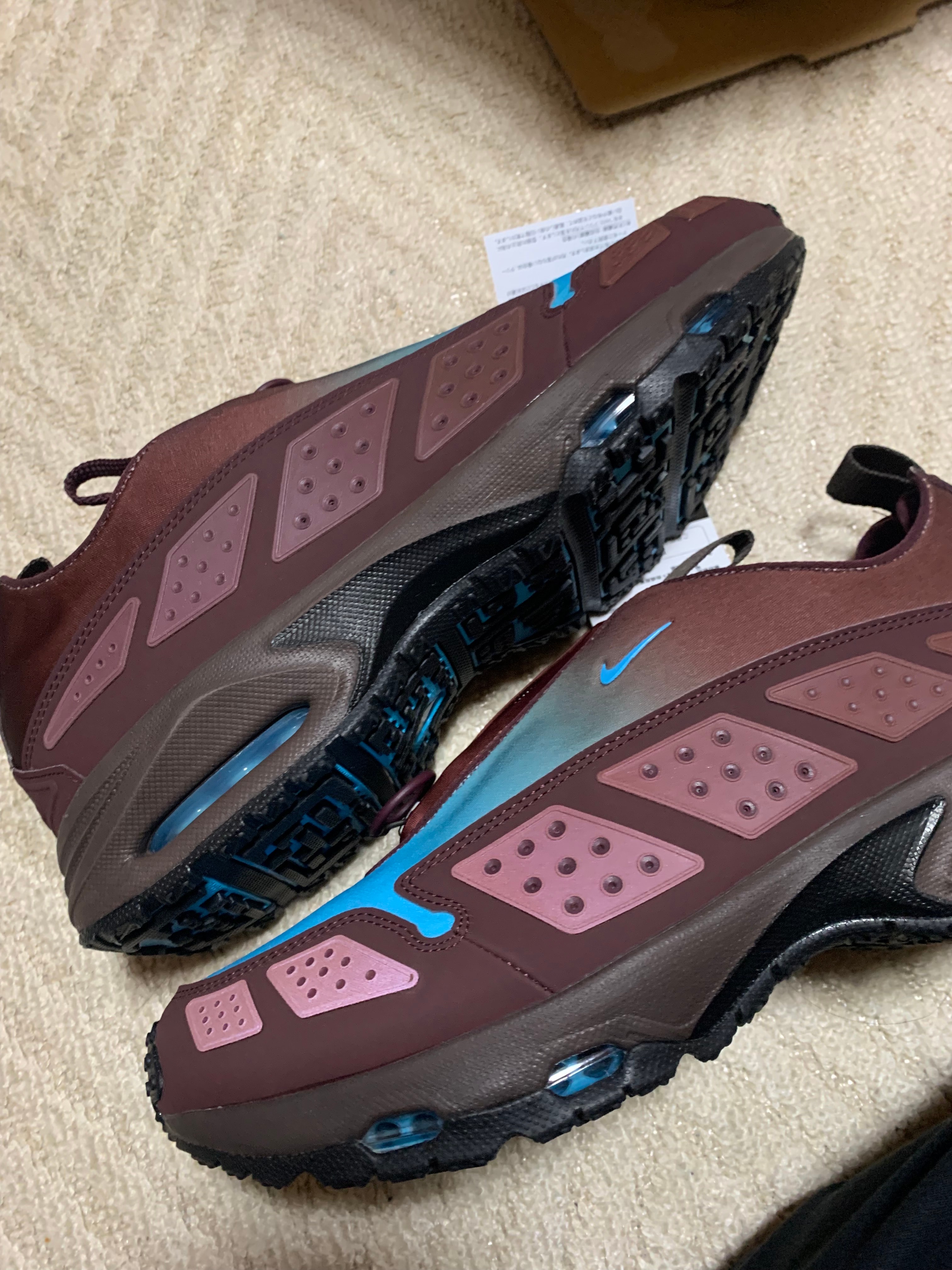 Nike Women's Air Max SNDR "Burgundy Crush and Baltic Blue"