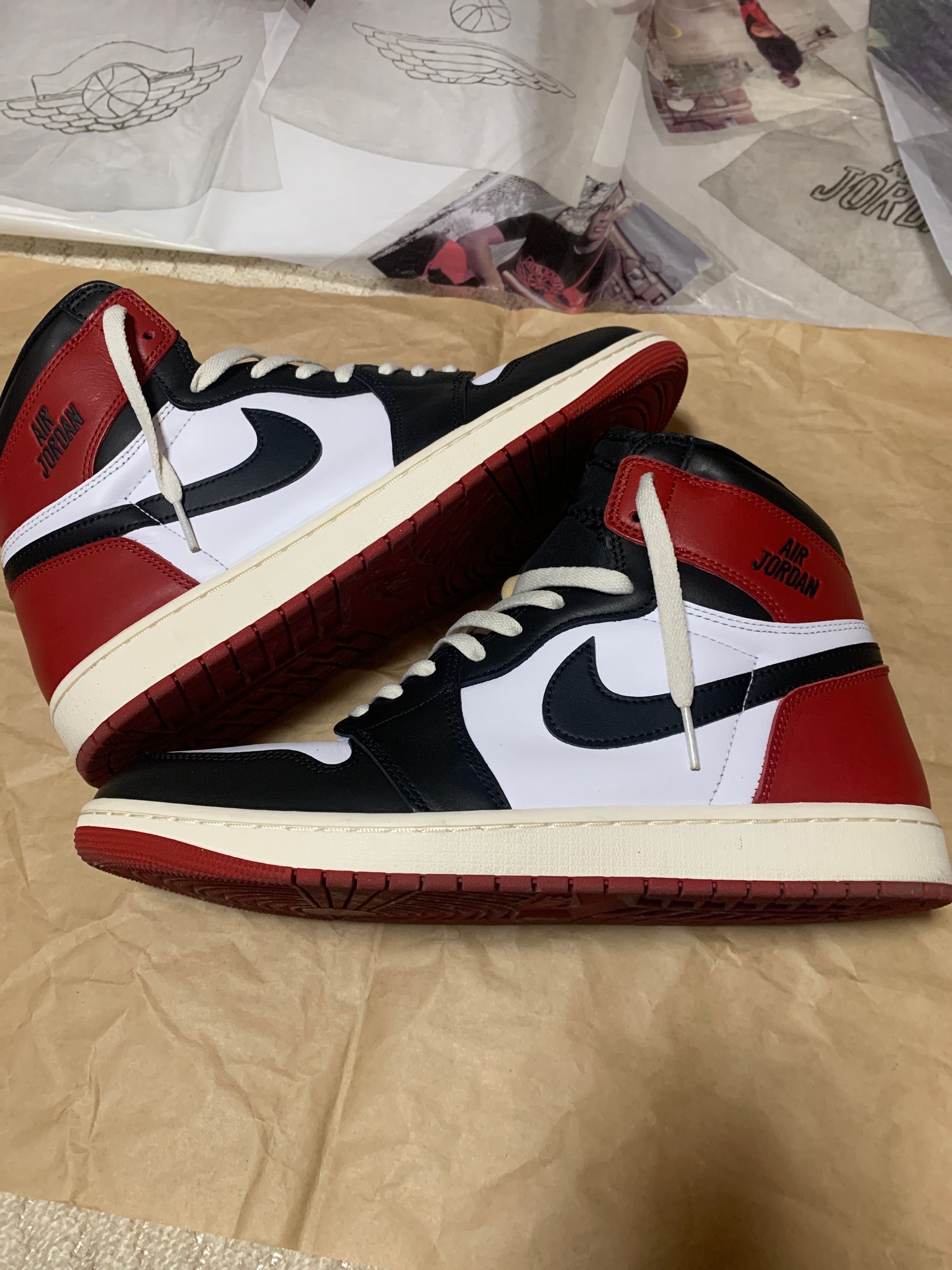 Nike Air Jordan 1 Retro High OG "Black Toe Reimagined"