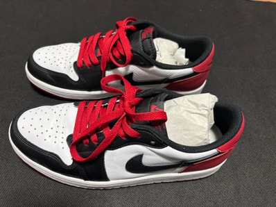 Nike Air Jordan 1 Retro Low OG "Black Toe"