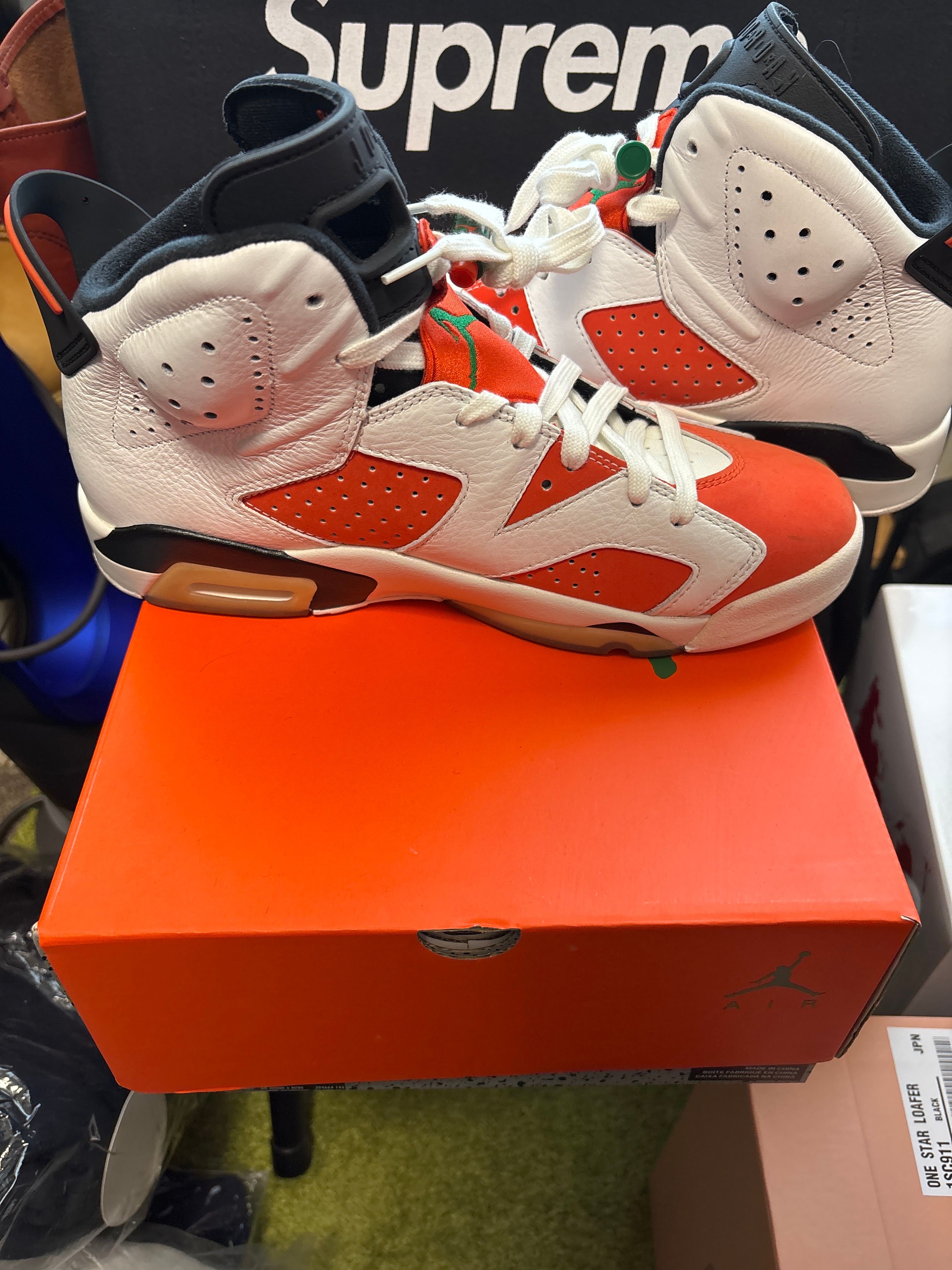 Nike Air Jordan 6 Retro "Gatorade Like Mike White"