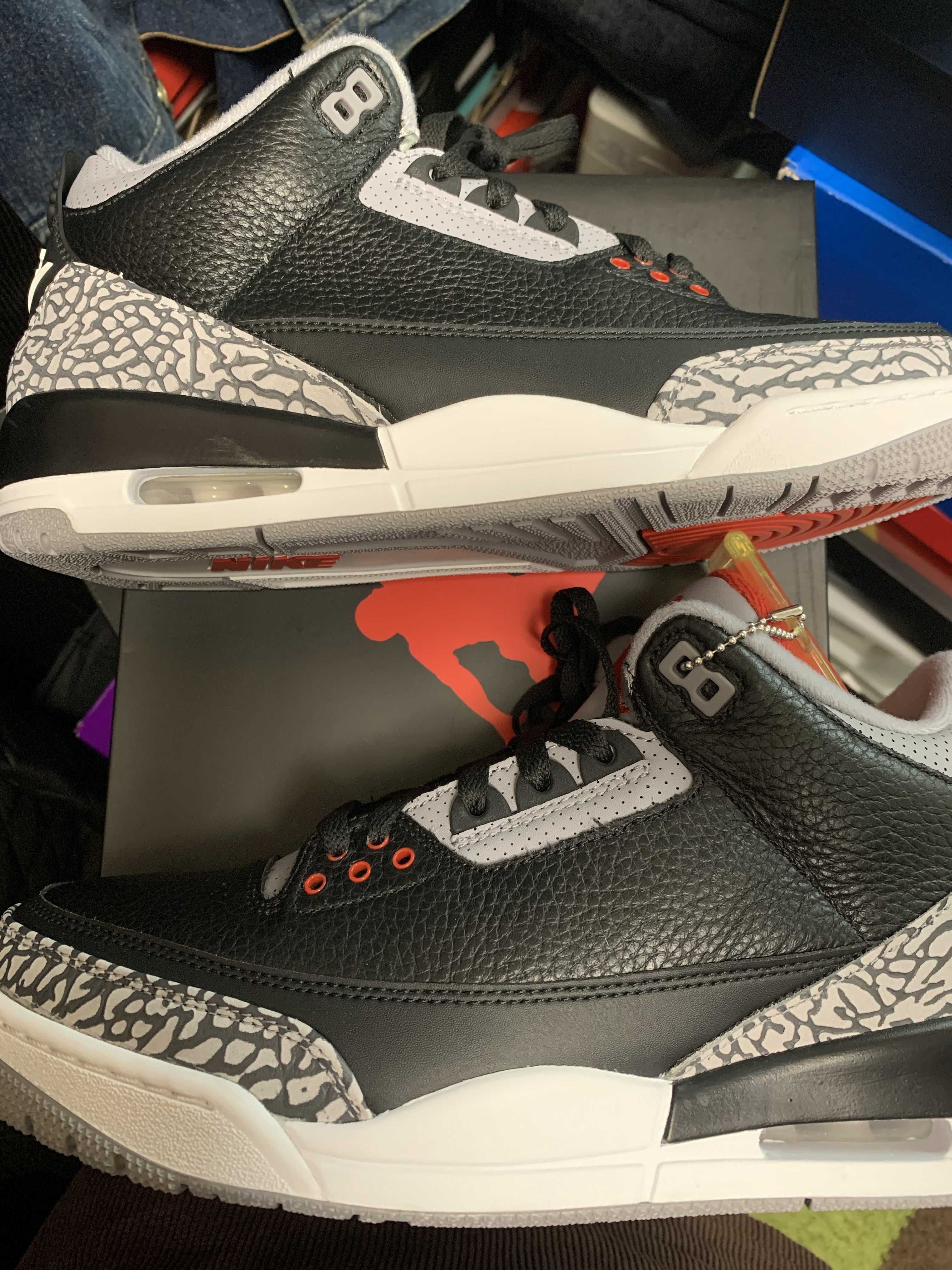 Nike Air Jordan 3 Retro OG "Black Cement" (2018)