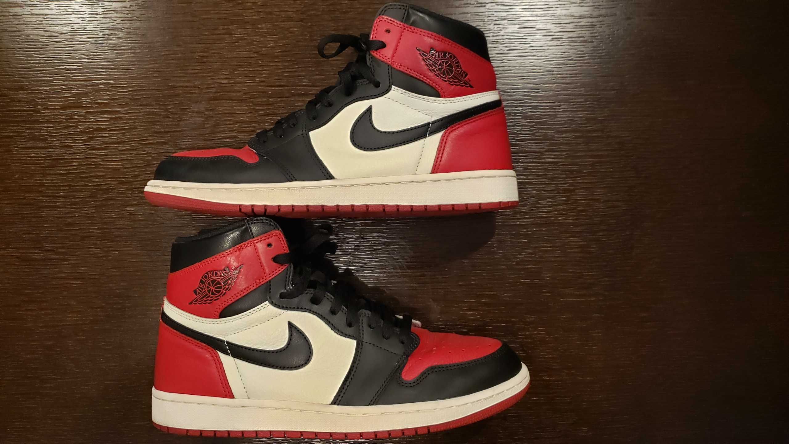 Nike Air Jordan 1 Retro High OG "Bred Toe"