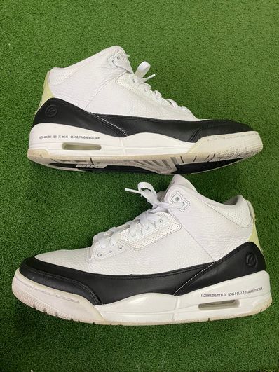 Fragment × Nike Air Jordan 3 "White/Black"
