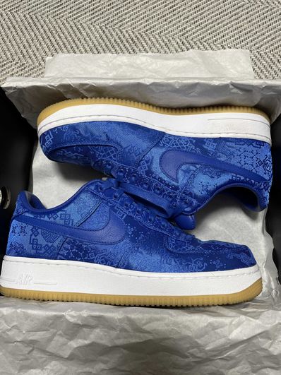 CLOT × Nike Air Force 1 Low "Blue"