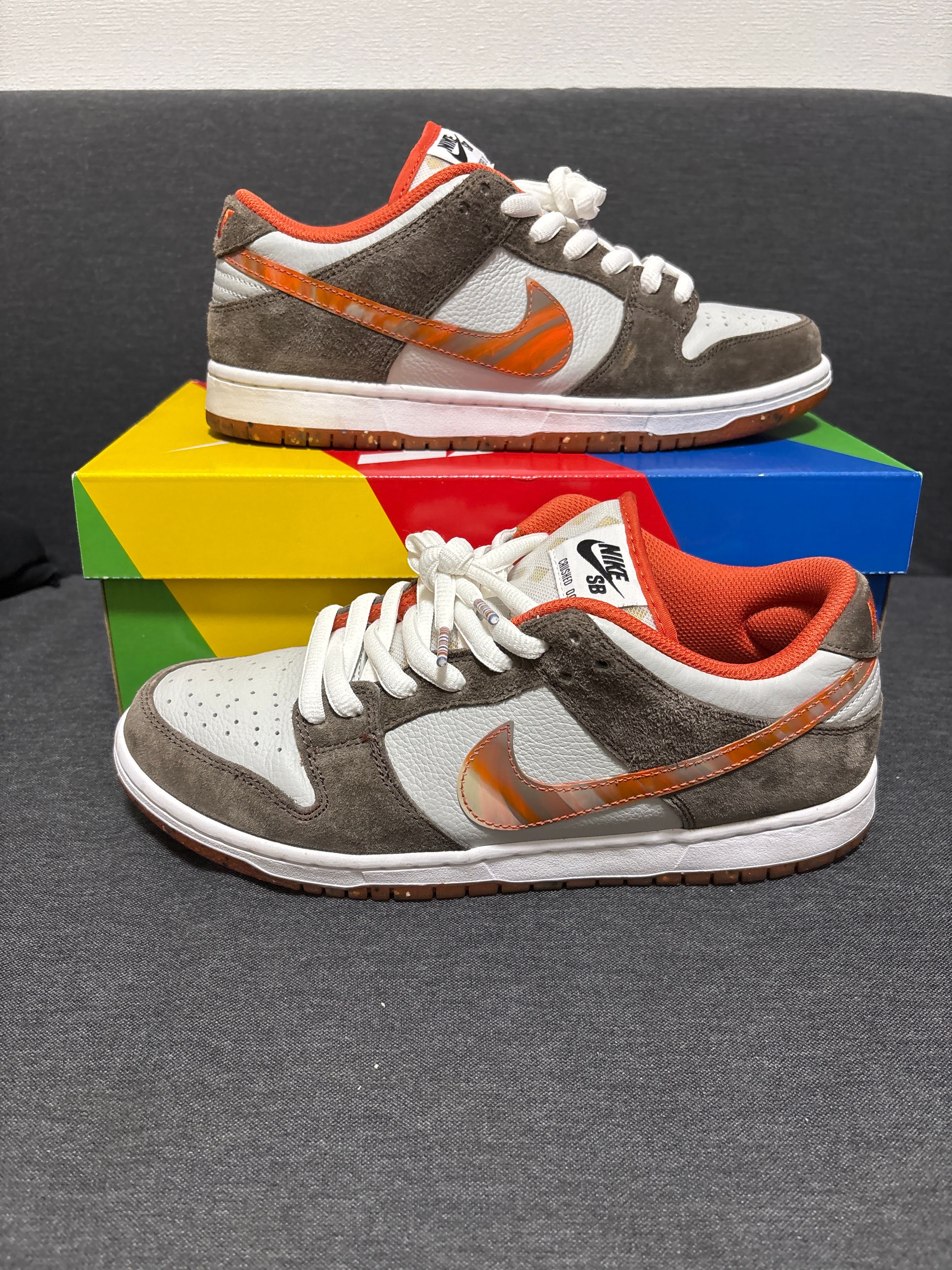 Crushed Skate Shop × Nike SB Dunk Low QS "Olive Grey/Mantra Orange"