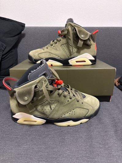 Travis Scott × Nike Air Jordan 6 Retro "Medium Olive"