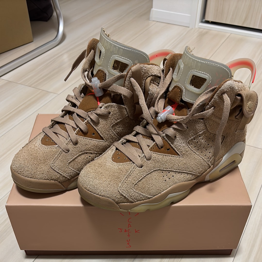 Travis Scott × Nike Air Jordan 6 "British Khaki"