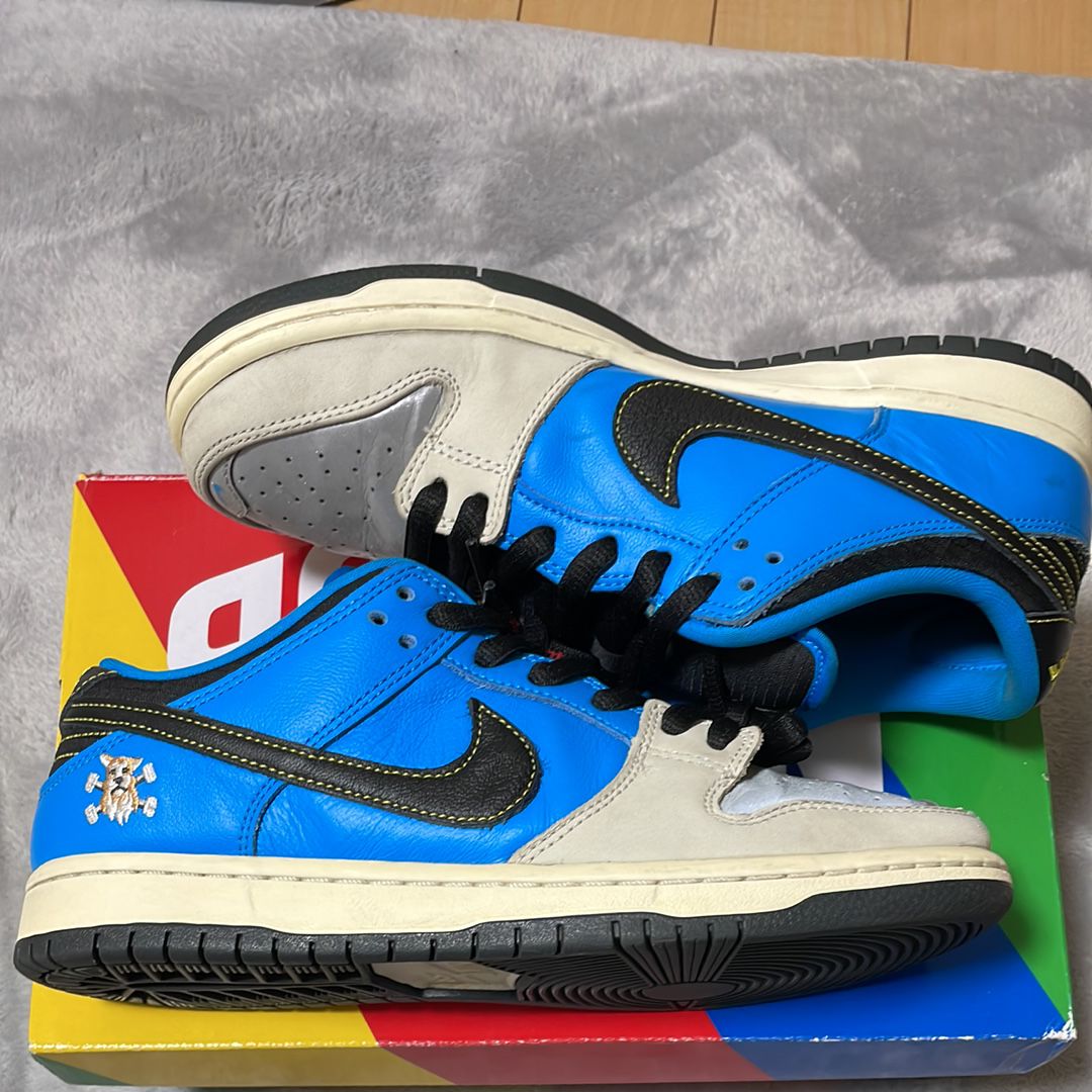 Instant Skateboards × Nike SB Dunk Low "Blue Hero"